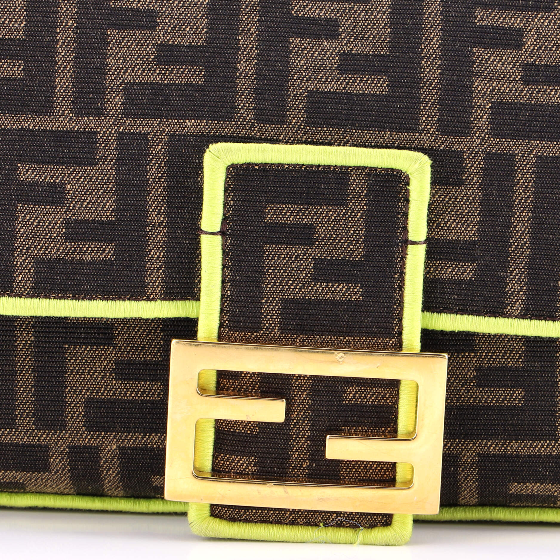 Baguette NM Bag Zucca Canvas Medium - Image 6