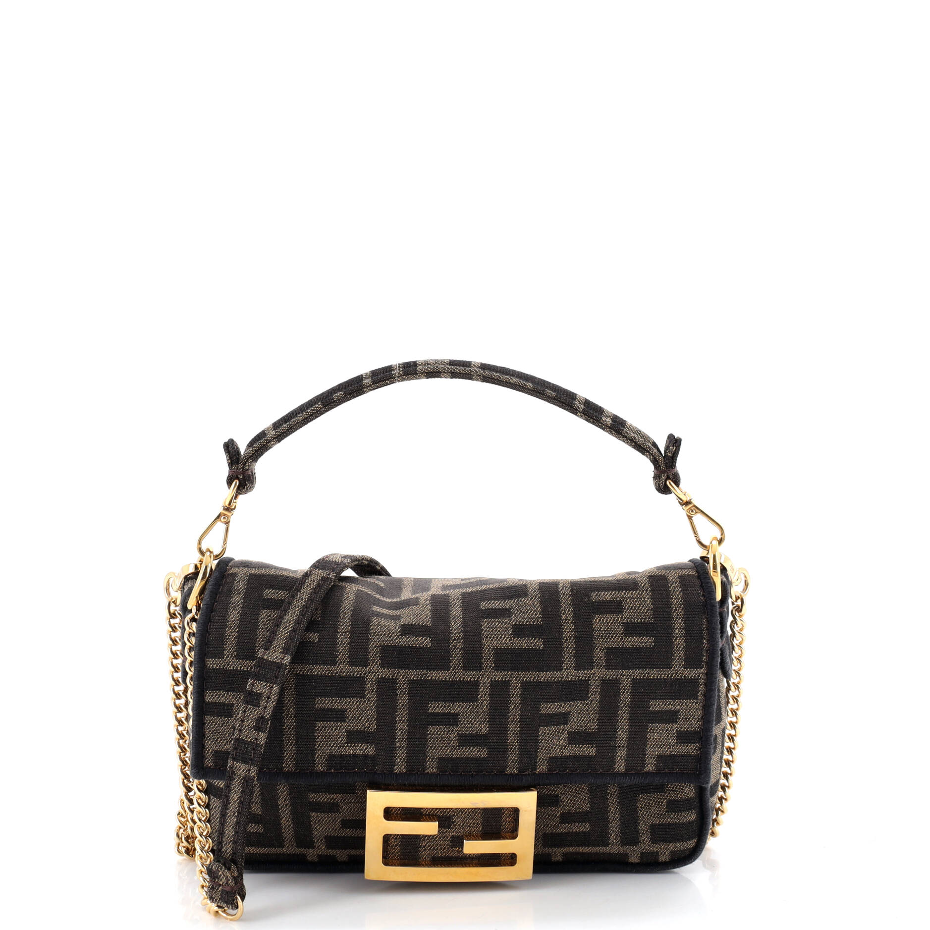 Baguette NM Bag Zucca Canvas Mini