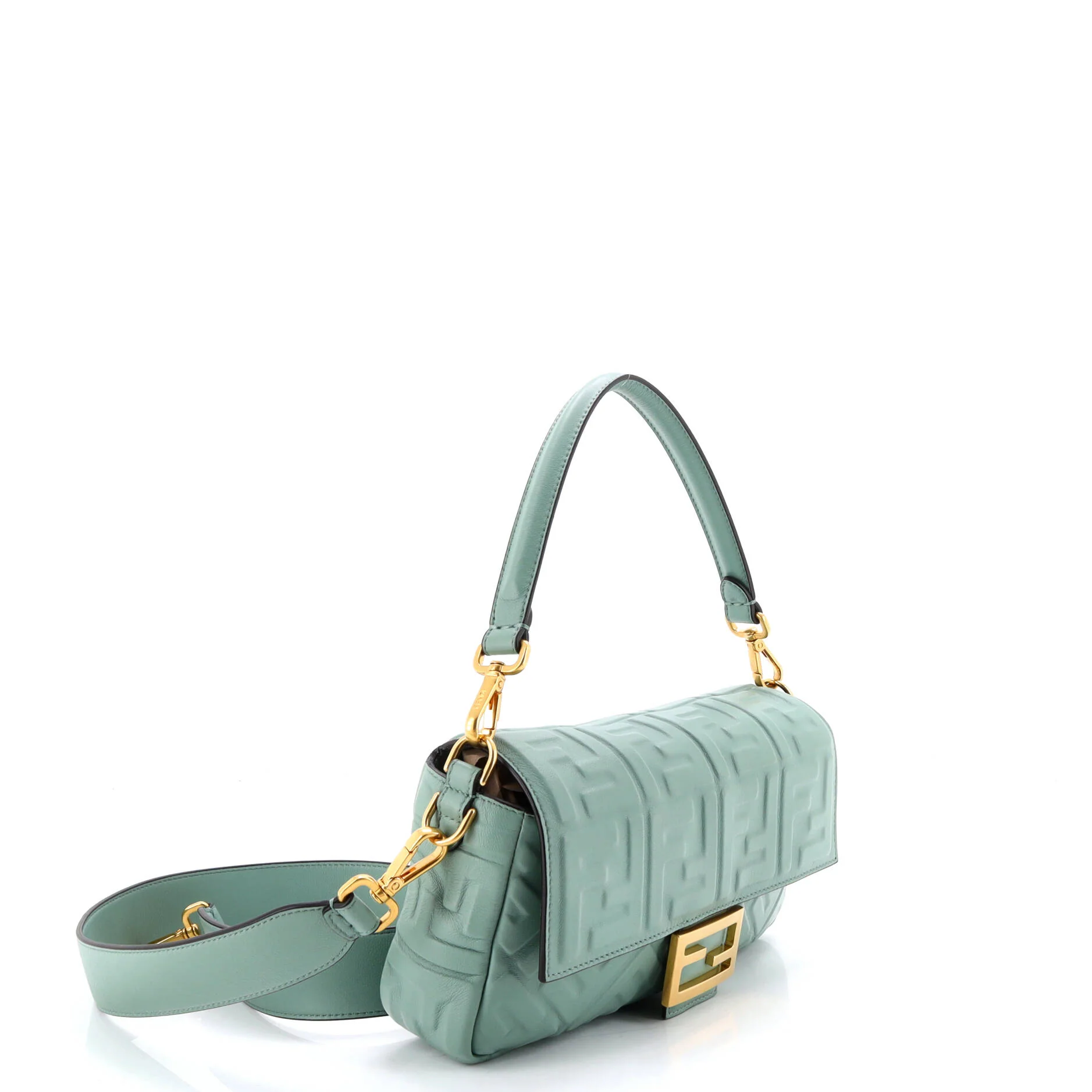 Baguette NM Bag Zucca Embossed Leather Medium - Image 2