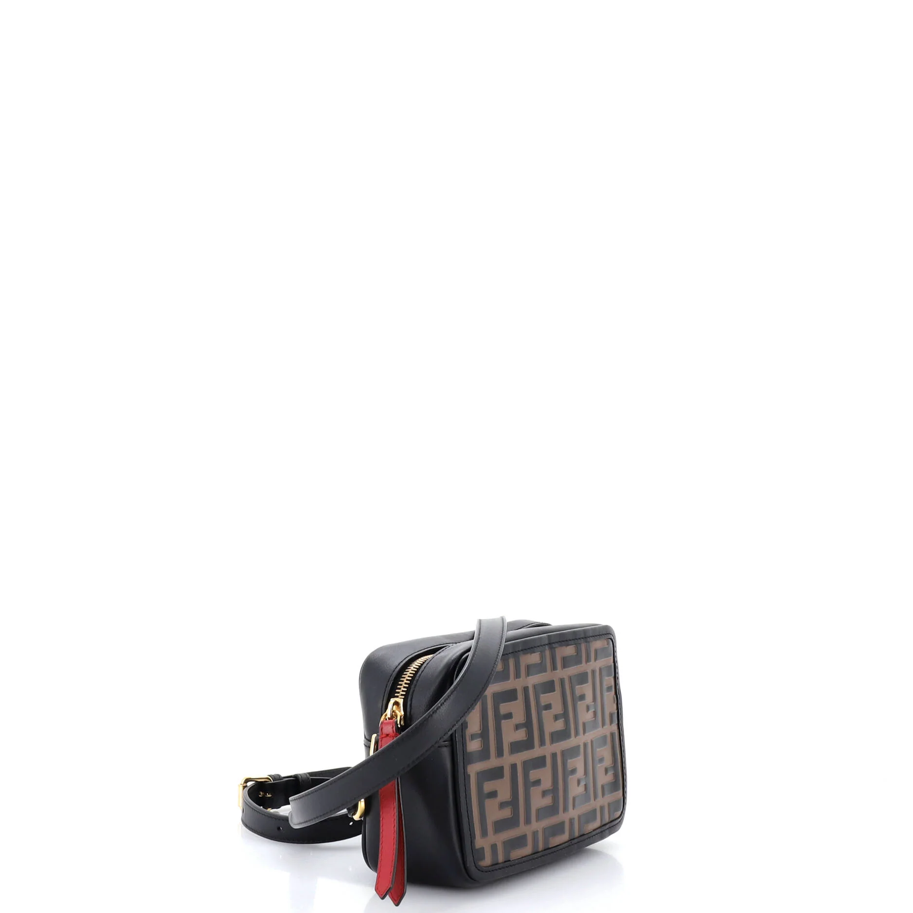 Camera Bag Zucca Embossed Leather Small - Image 2