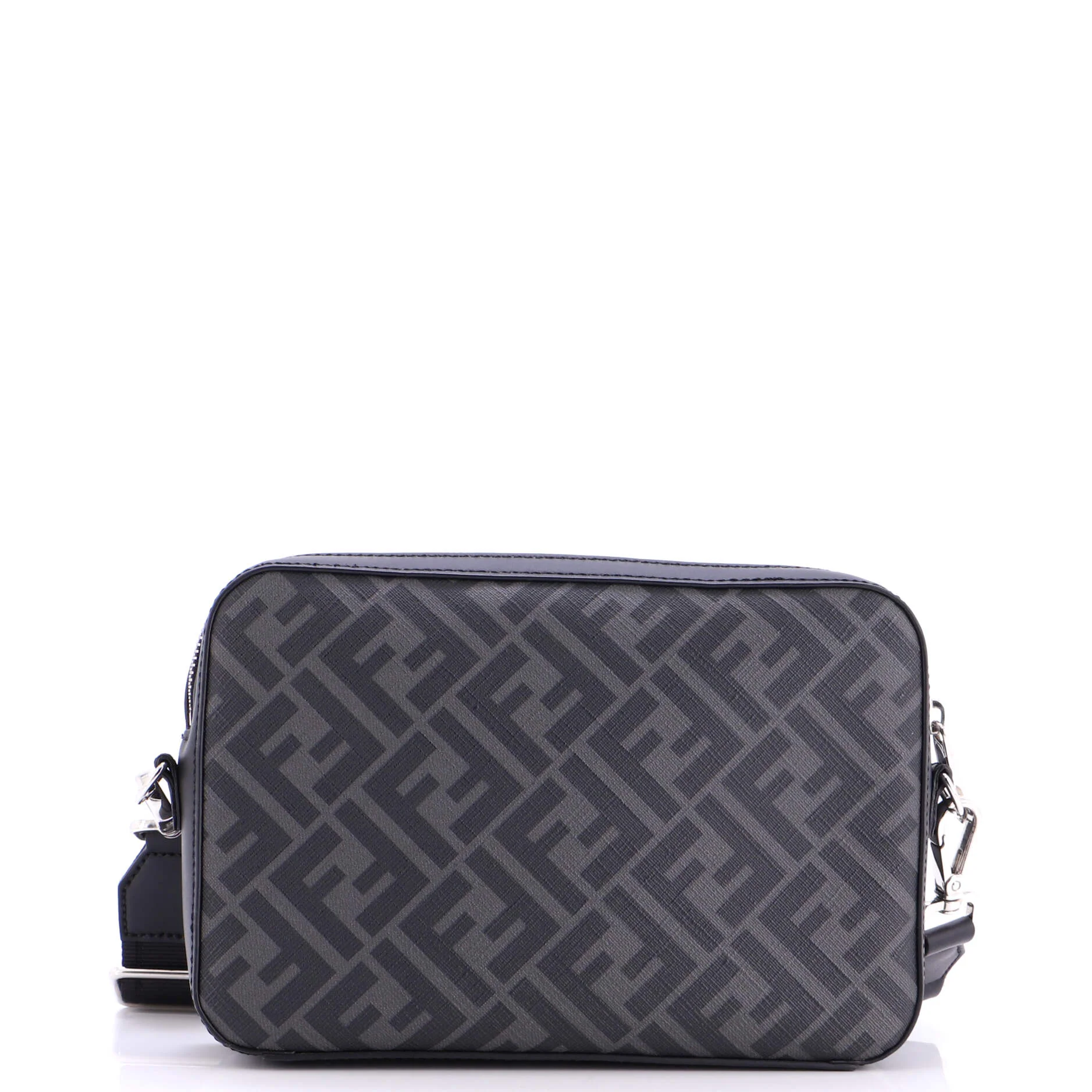 Camera Case Bag Zucca Coated Canvas and Leather Small - Image 3