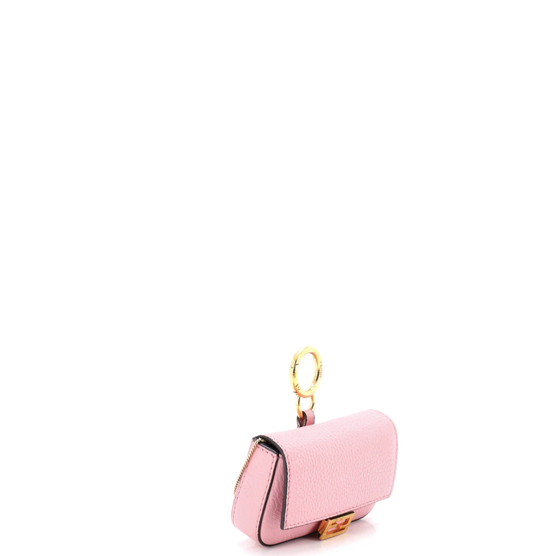 Chain Baguette Charm Bag Leather Nano - Image 2
