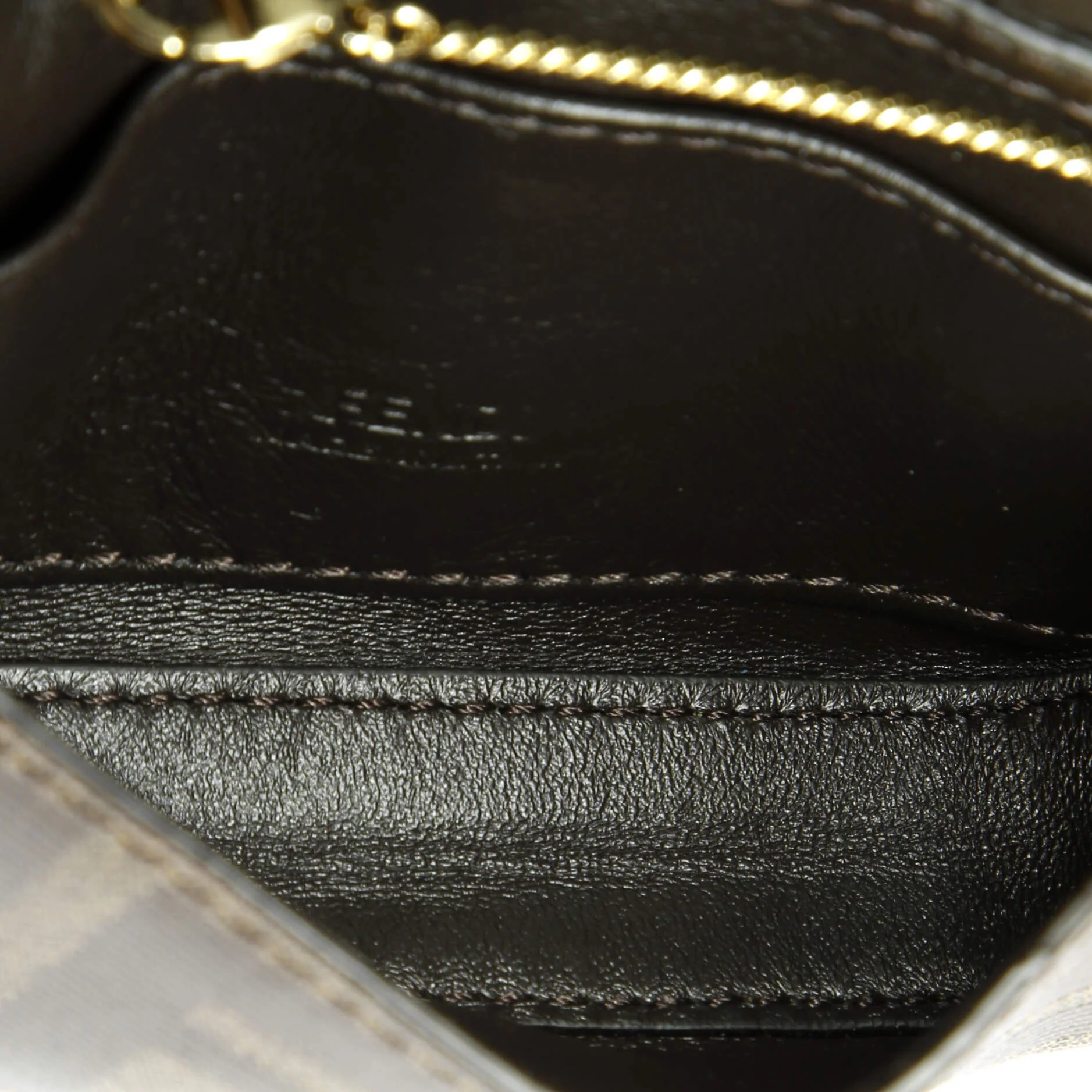 Chain Baguette Charm Bag Zucca Coated Canvas Nano - Image 5