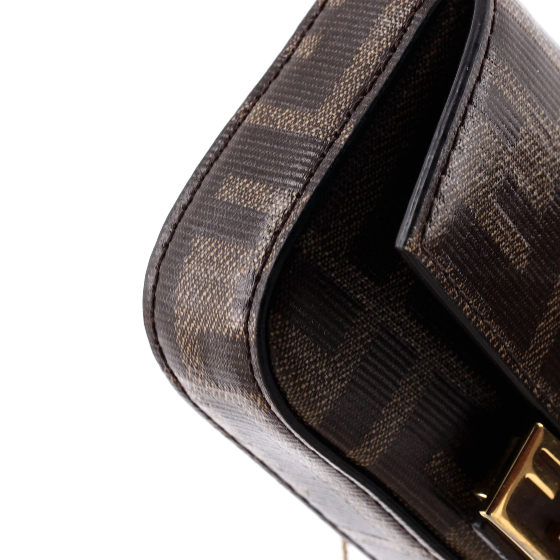 Chain Baguette Charm Bag Zucca Coated Canvas Nano - Image 6