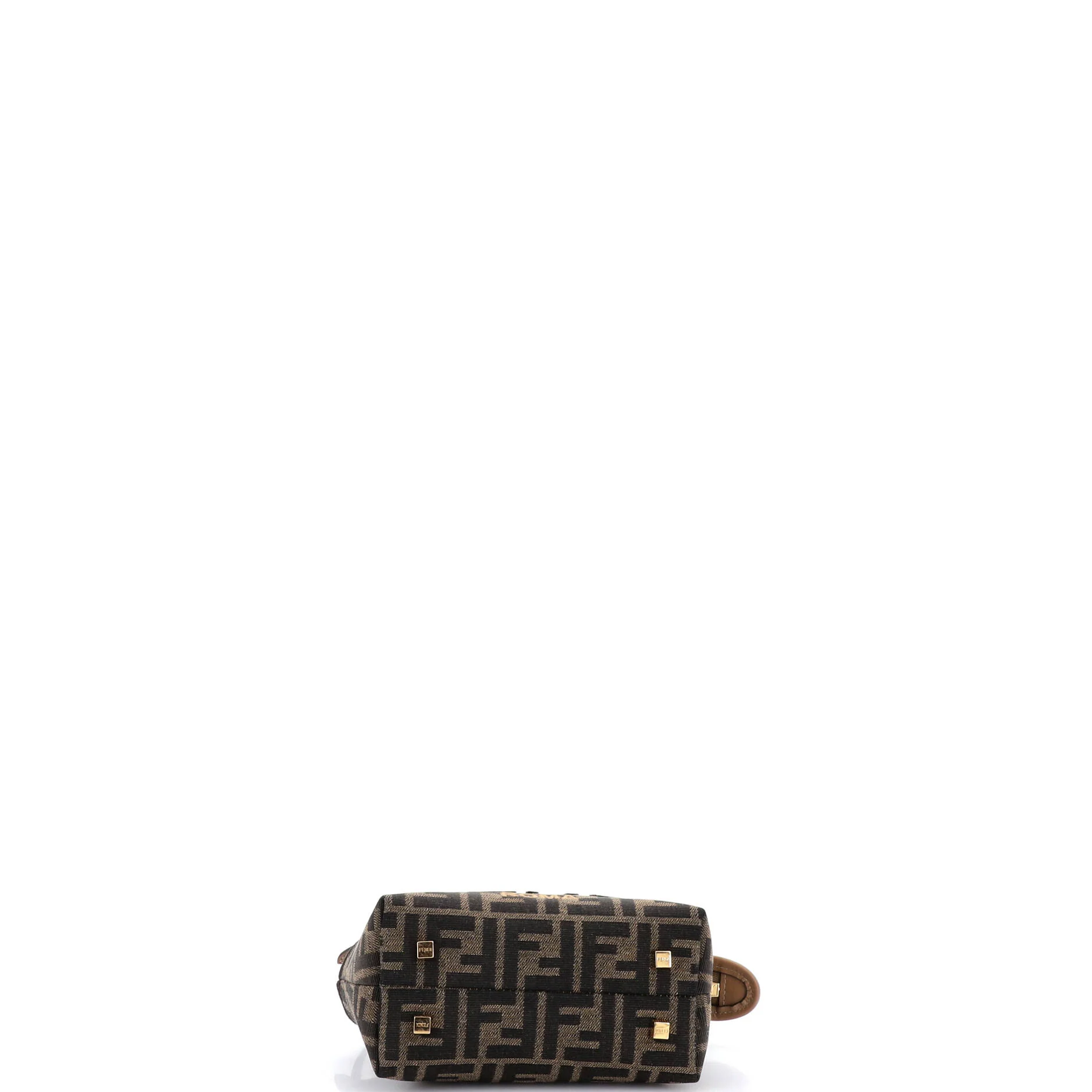 Logo By The Way Top Handle Bag Zucca Embroidered Canvas Mini - Image 4