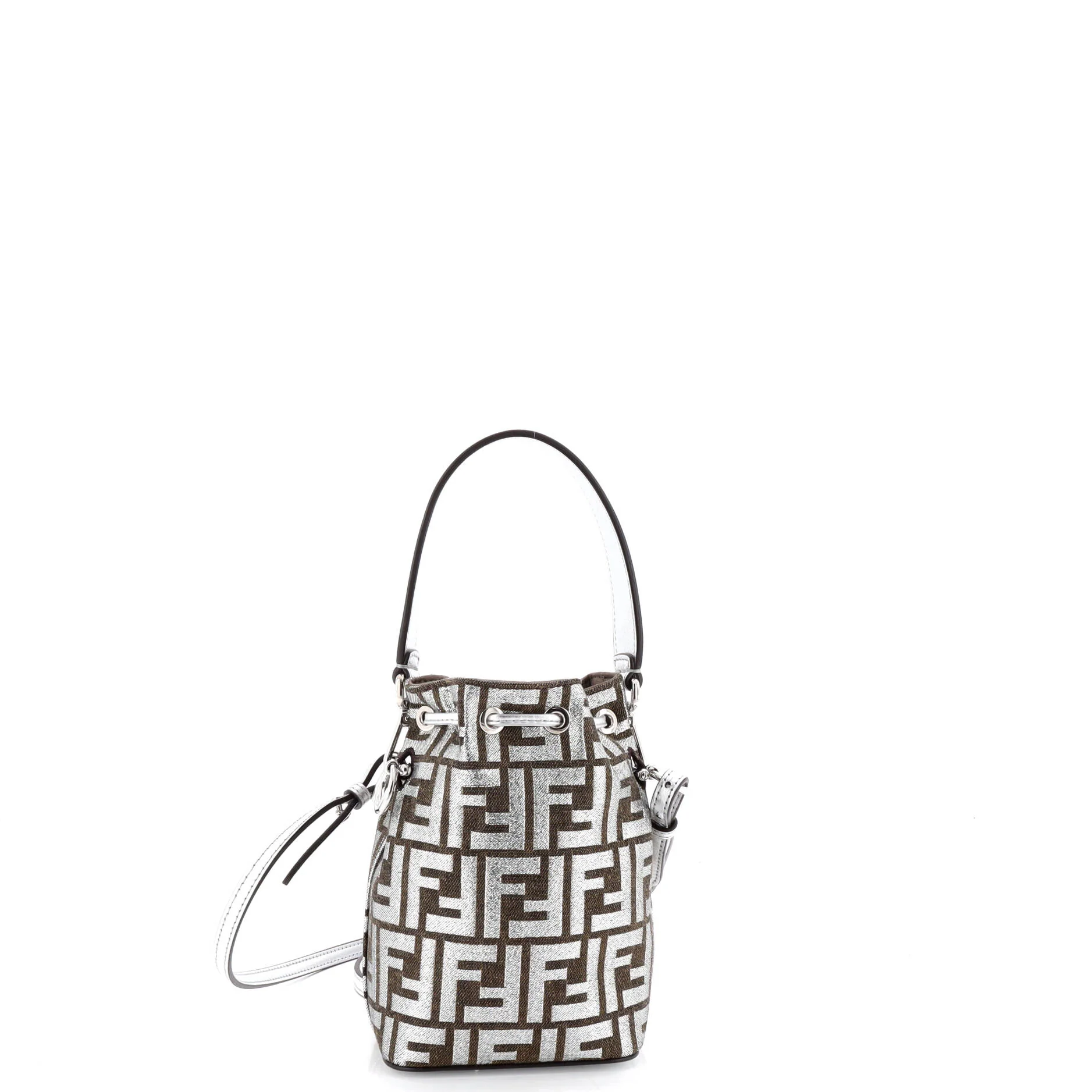 Mon Tresor Bucket Bag Zucca Tapestry Mini - Image 3