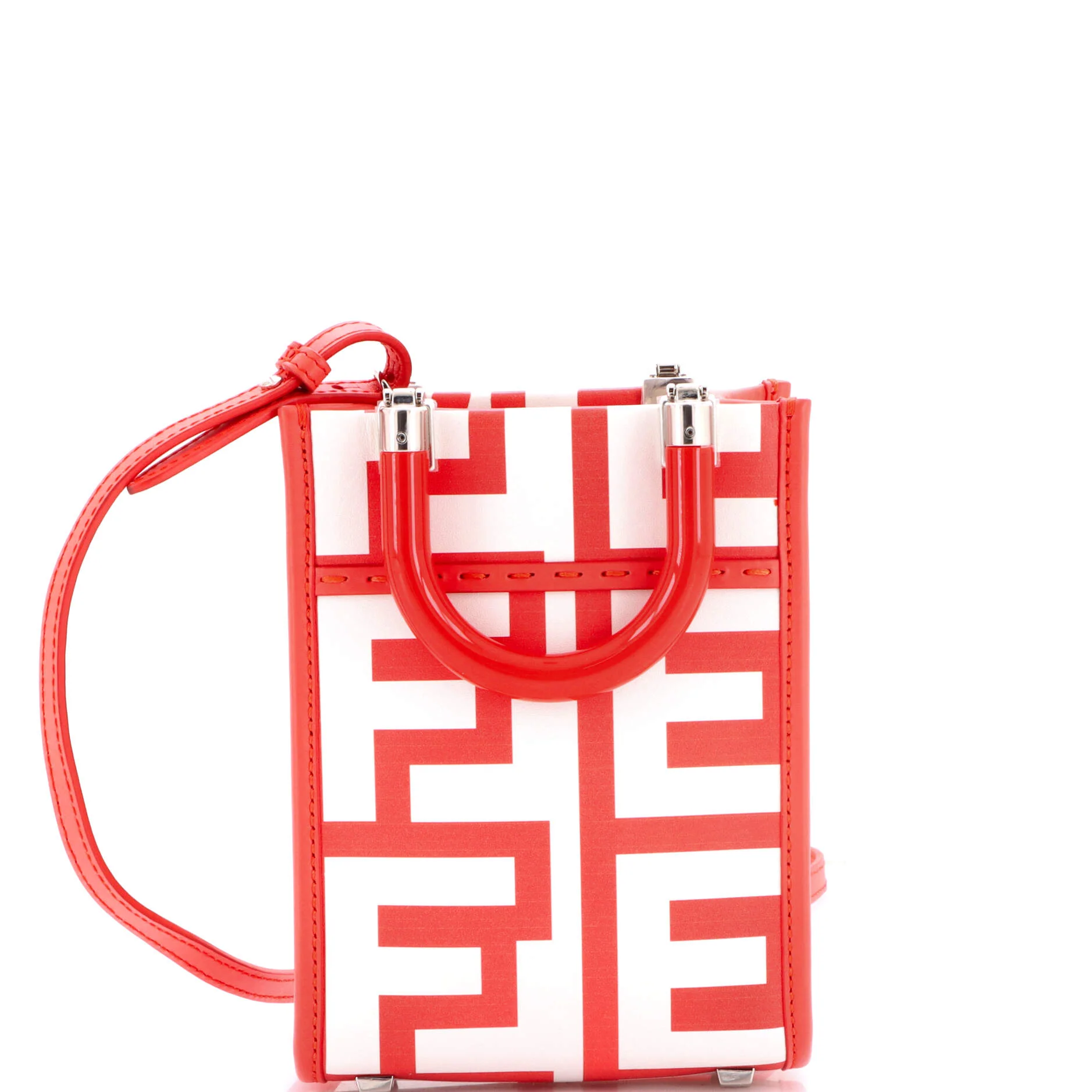 x Marc Jacobs Sunshine Shopper Tote Printed Leather Mini