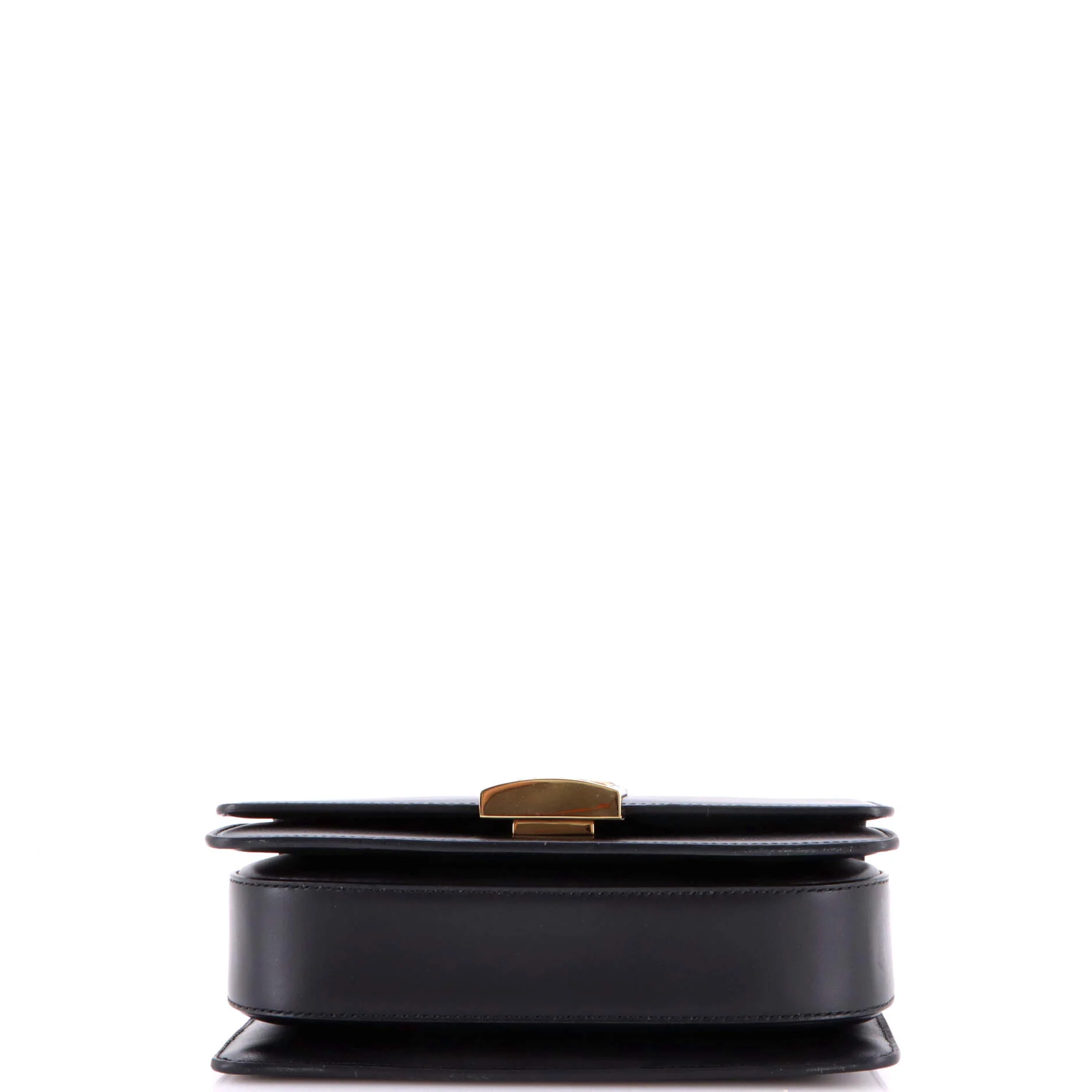 4G Cube Chain Top Handle Bag Leather Small - Image 4
