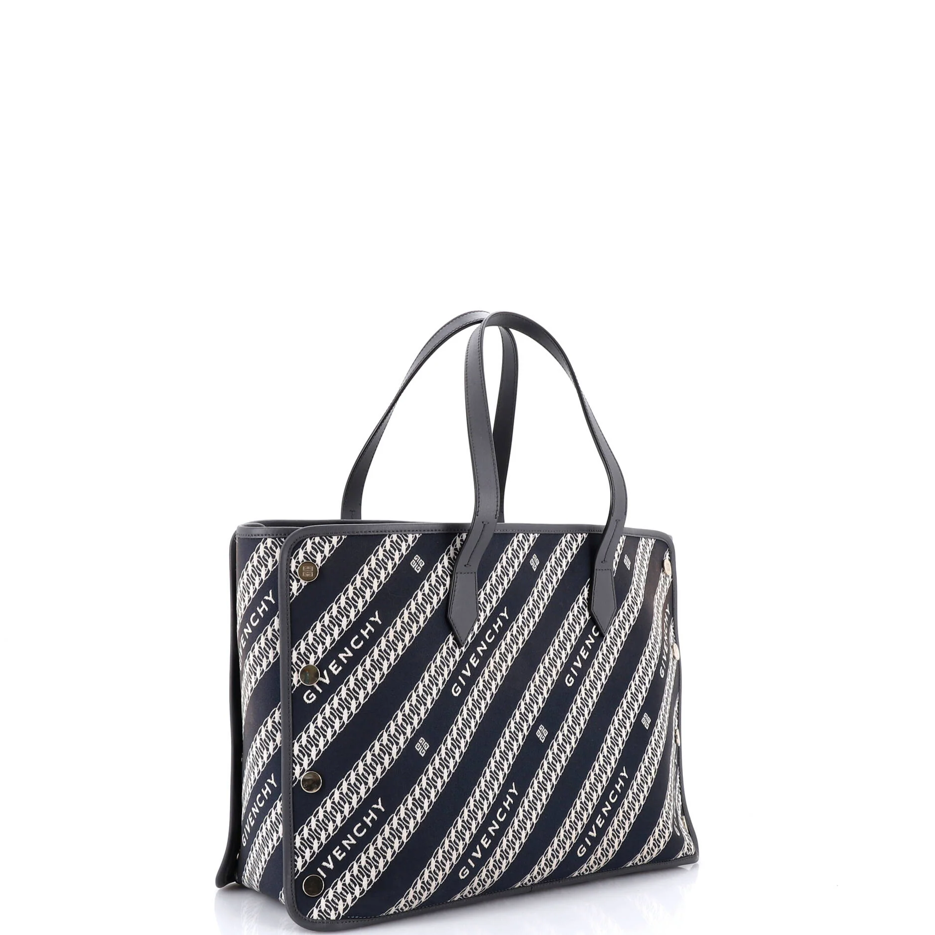 Bond Shopper Tote Logo Jacquard Canvas Medium - Image 2