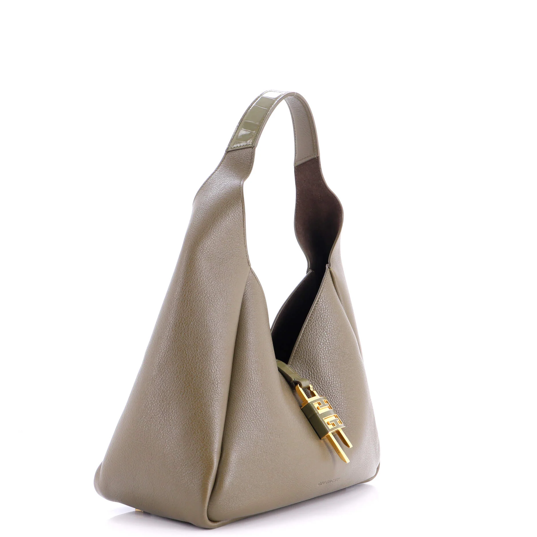 Padlock Hobo Leather Medium - Image 2
