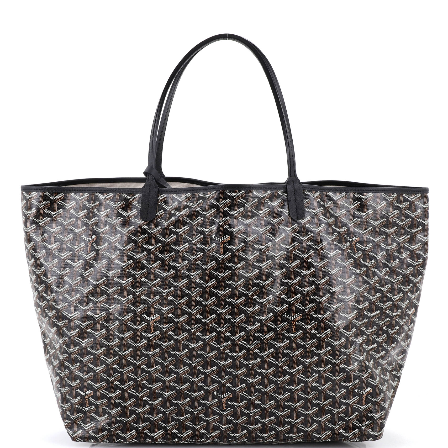 Anjou Reversible Tote Coated Canvas GM