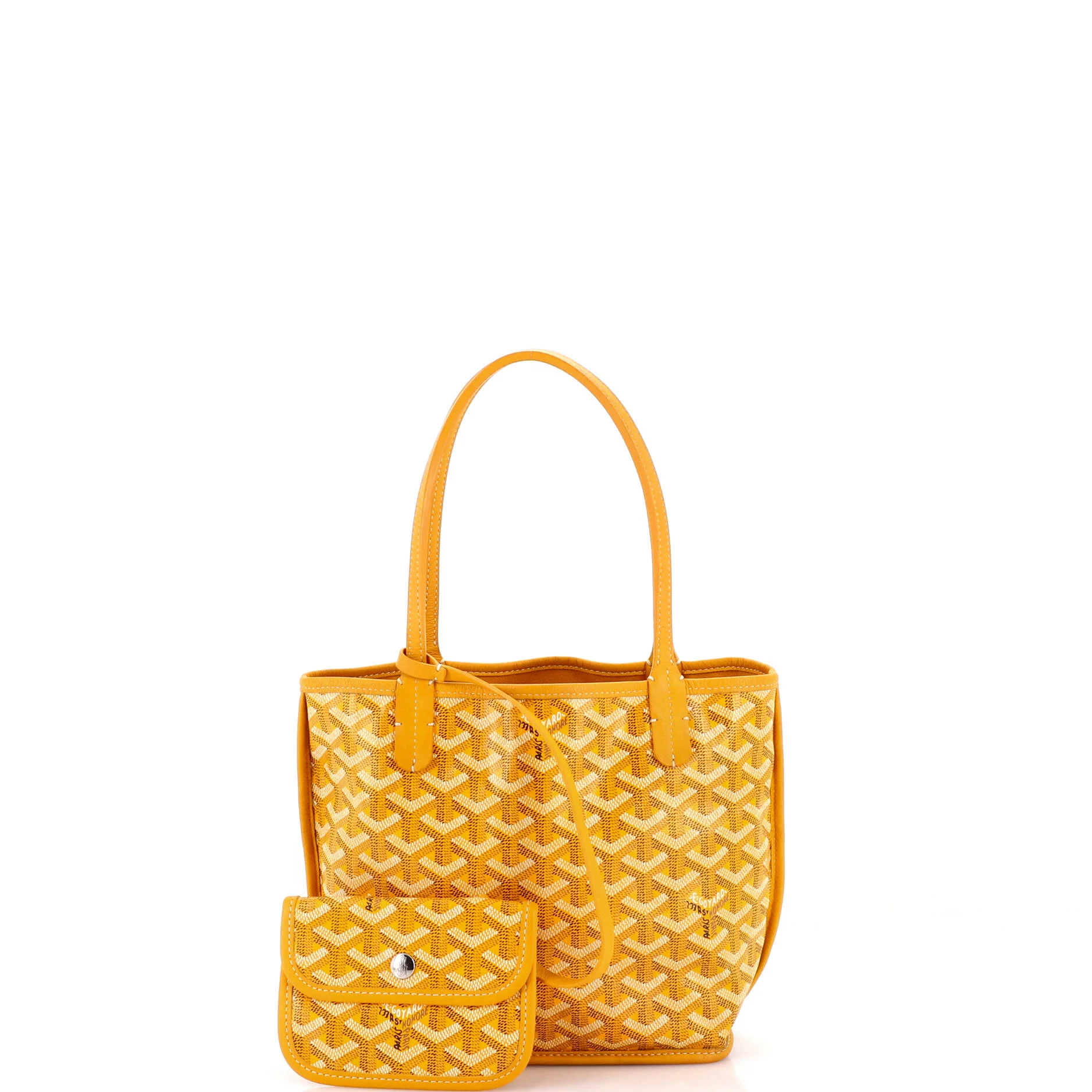 Anjou Reversible Tote Coated Canvas Mini - Image 2
