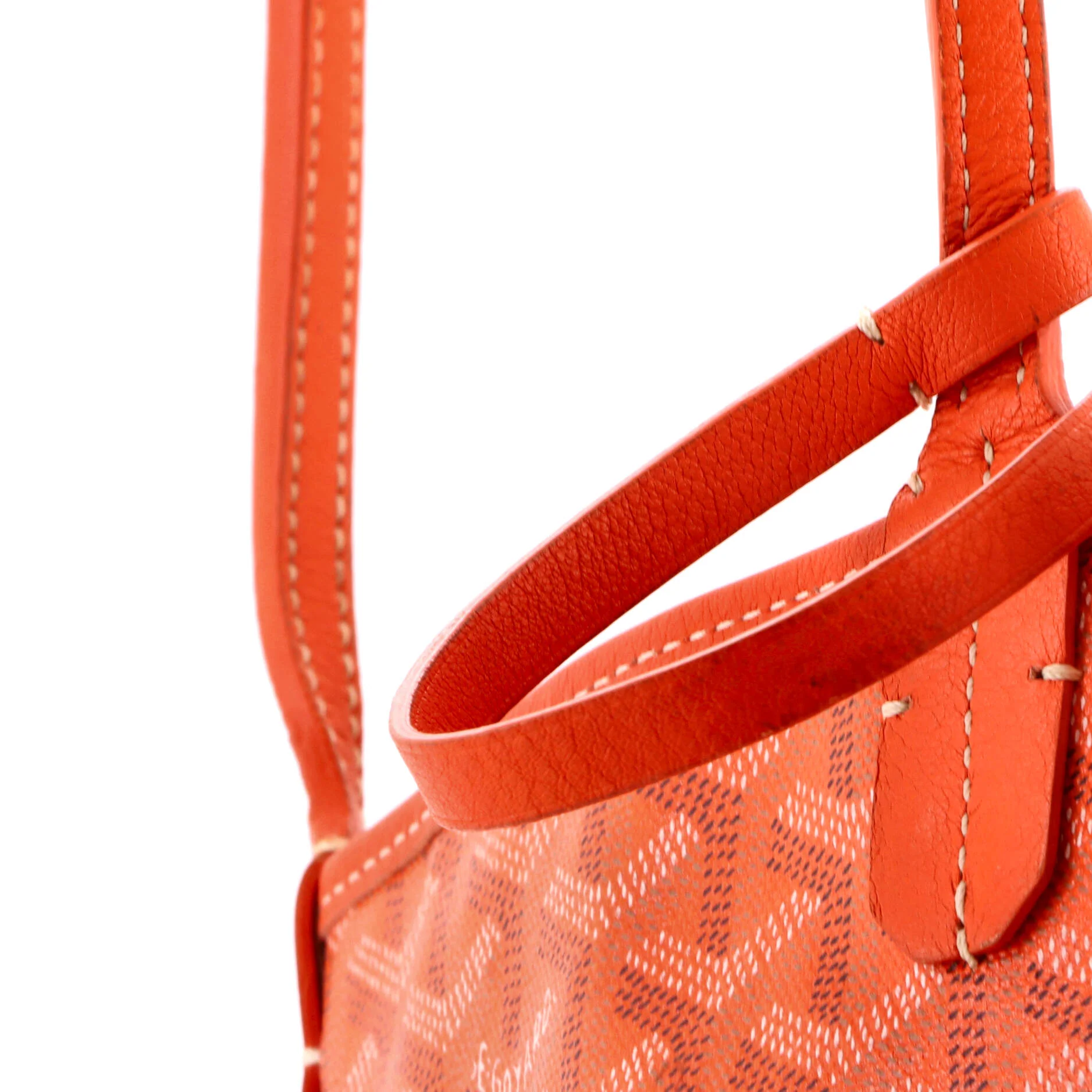 Anjou Reversible Tote Coated Canvas Mini - Image 8