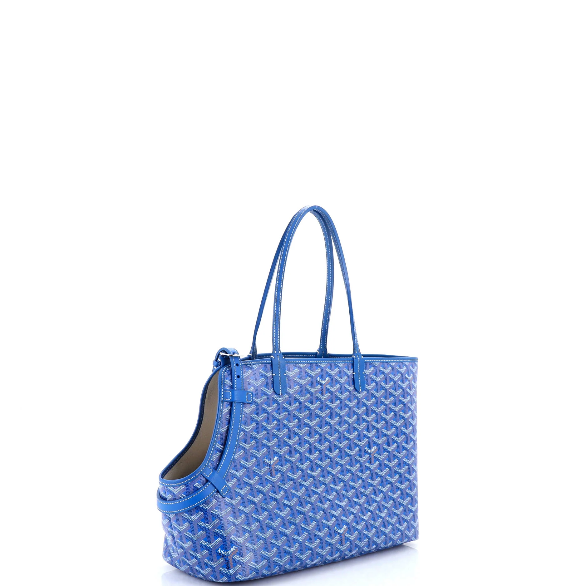 Chien Gris Pet Carrier Tote Coated Canvas - Image 2