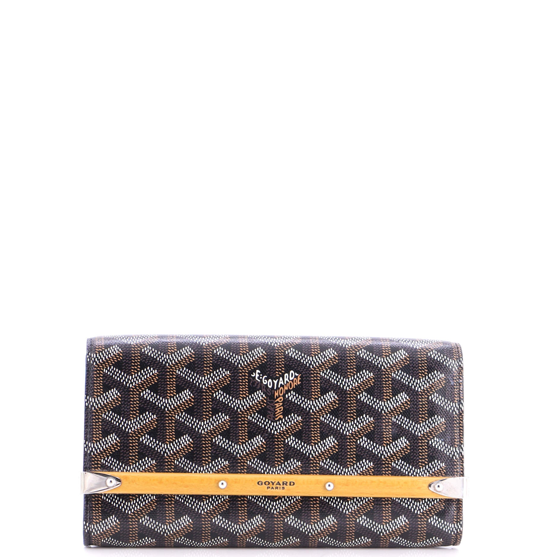 Monte Carlo Clutch Coated Canvas Mini