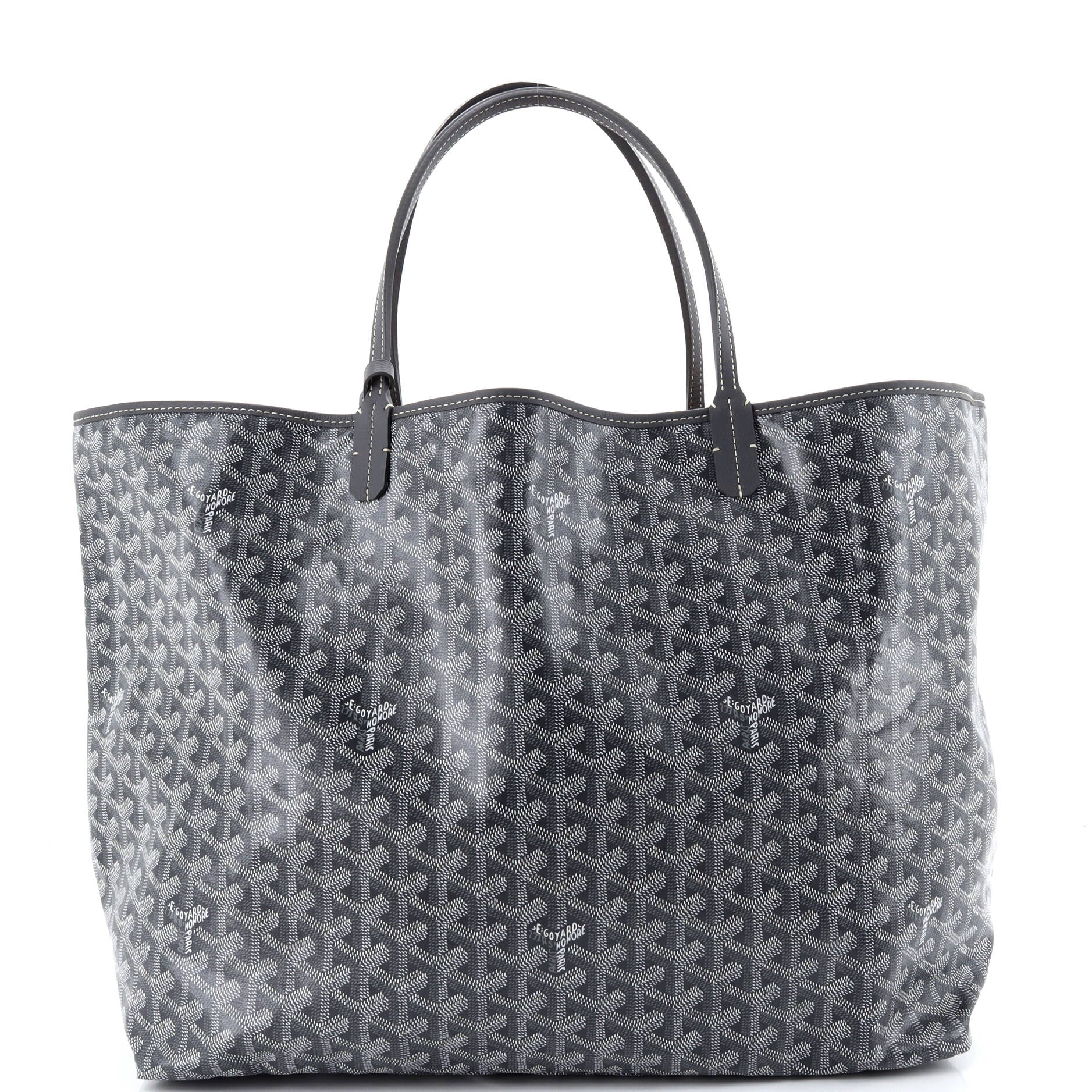 Saint Louis Reversible Tote Coated Canvas and Printed Canvas GM - Image 4