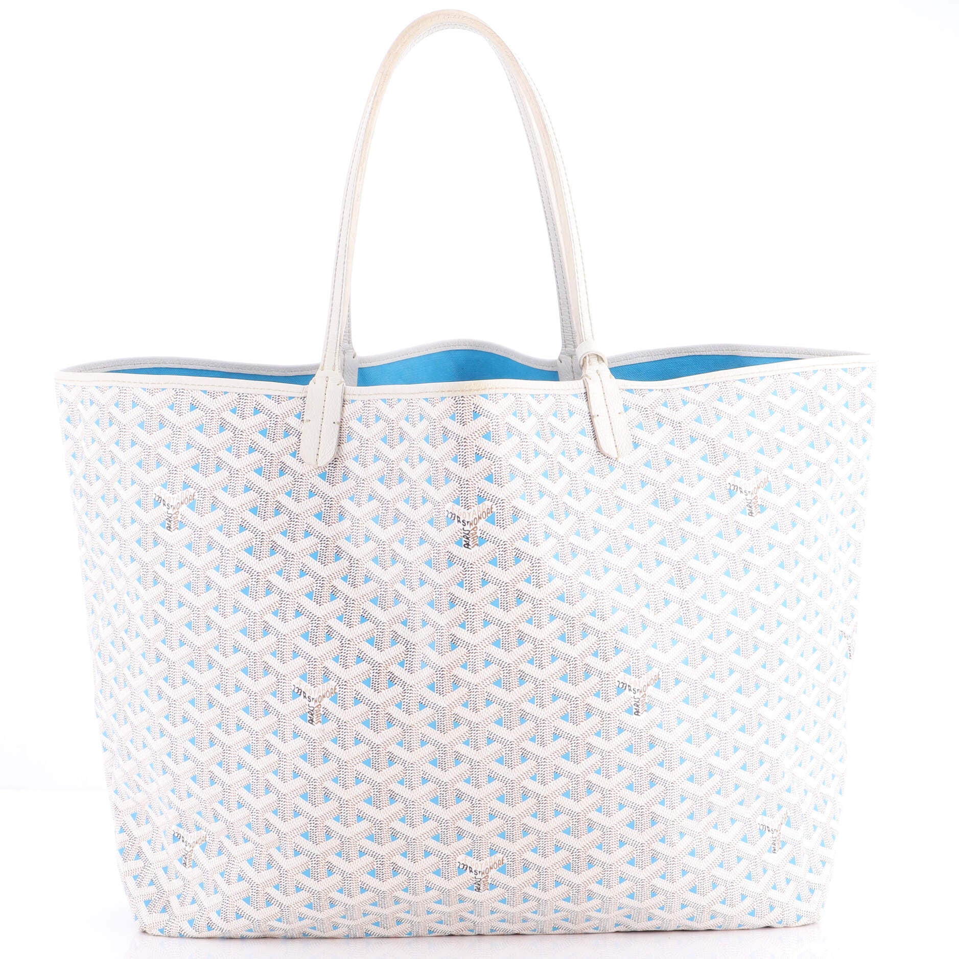 Saint Louis Tote Claire Voie Coated Canvas GM