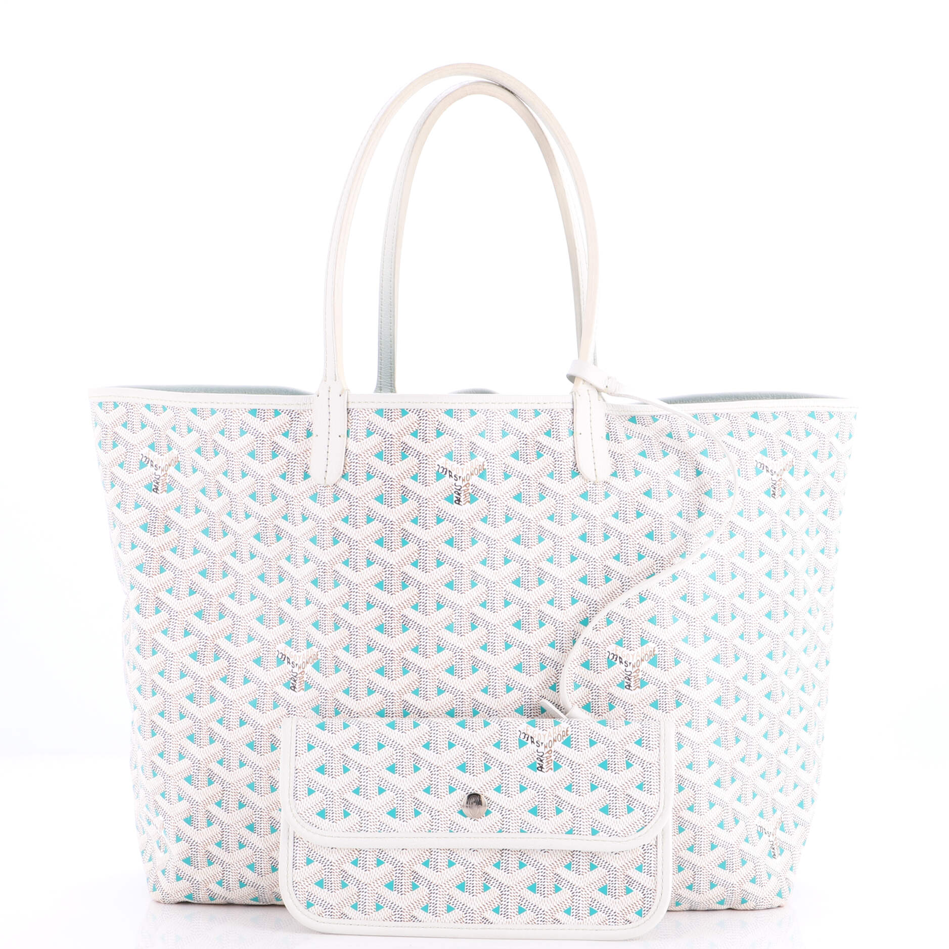 Saint Louis Tote Claire Voie Coated Canvas PM - Image 2
