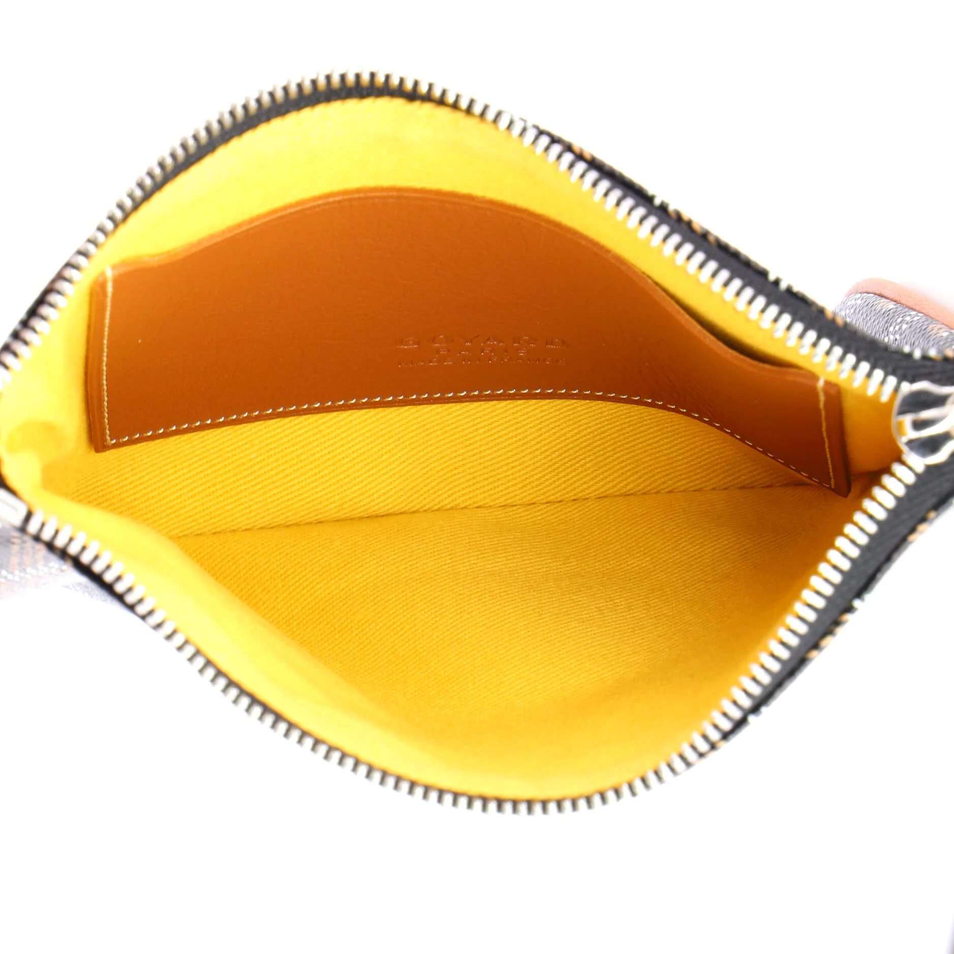 Senat Zip Pouch Coated Canvas Mini - Image 5