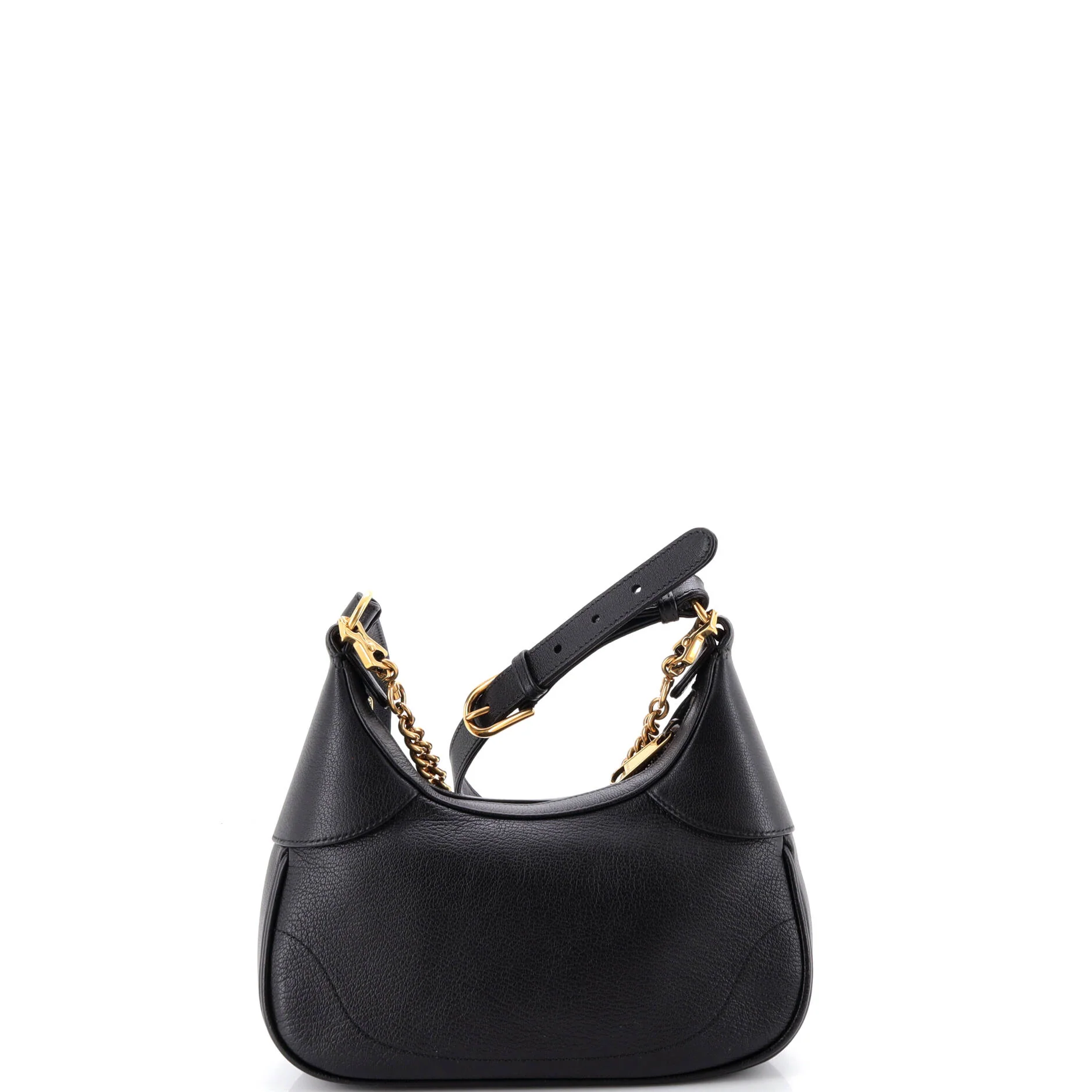 Aphrodite Zip Shoulder Bag Leather Small - Image 3