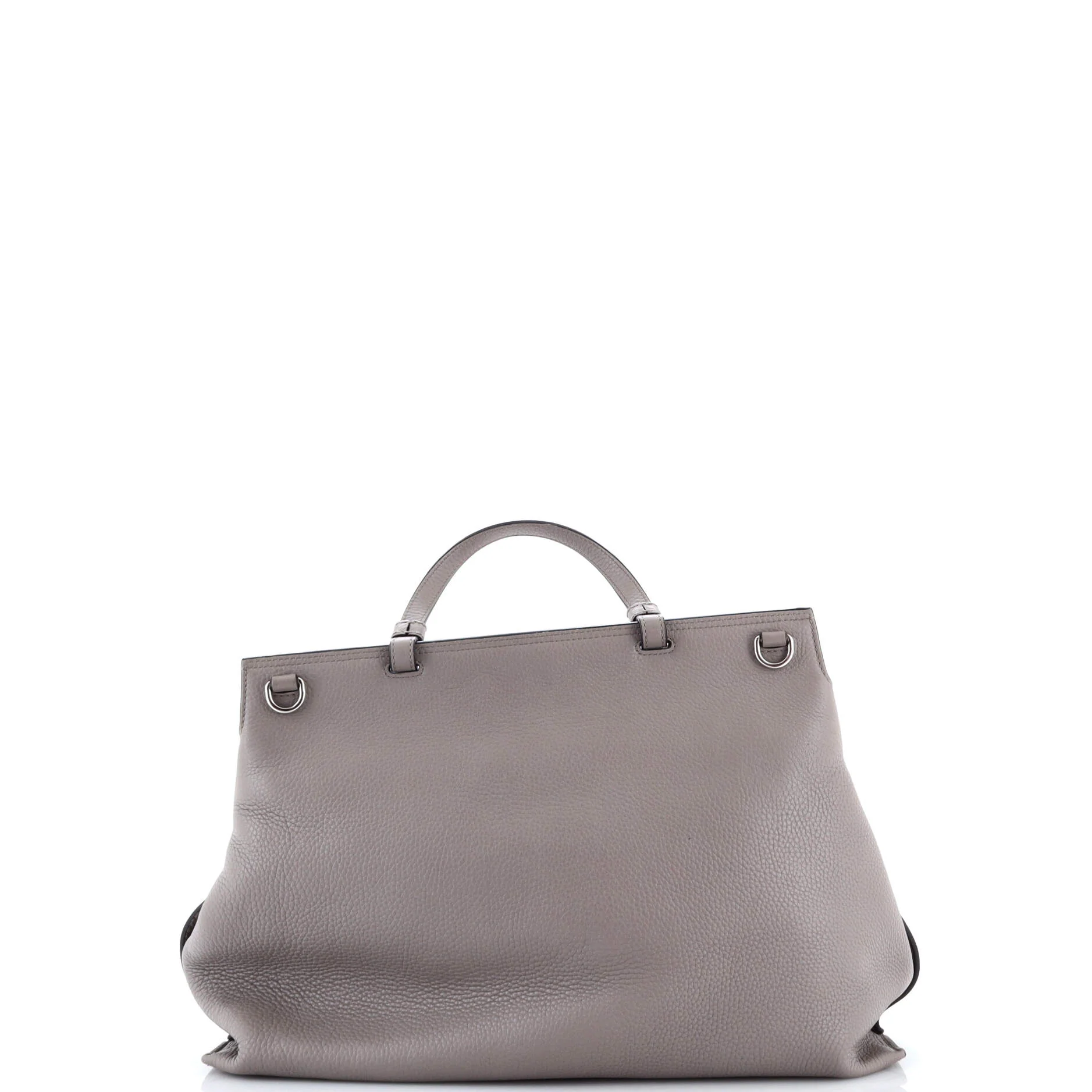 Bamboo Daily Top Handle Bag Leather Large - Image 3