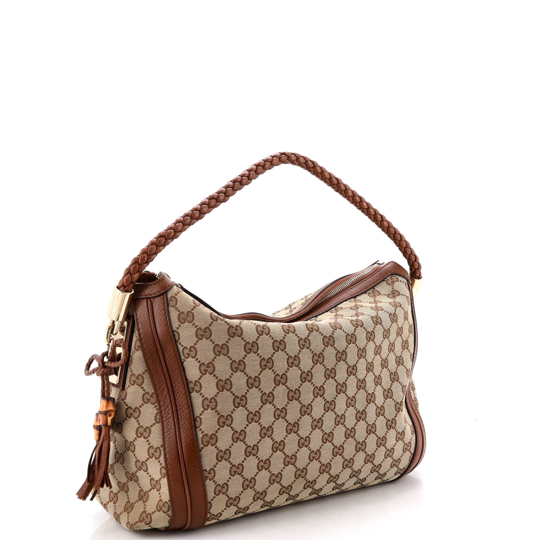 Bella Hobo GG Canvas with Leather Medium - Image 2