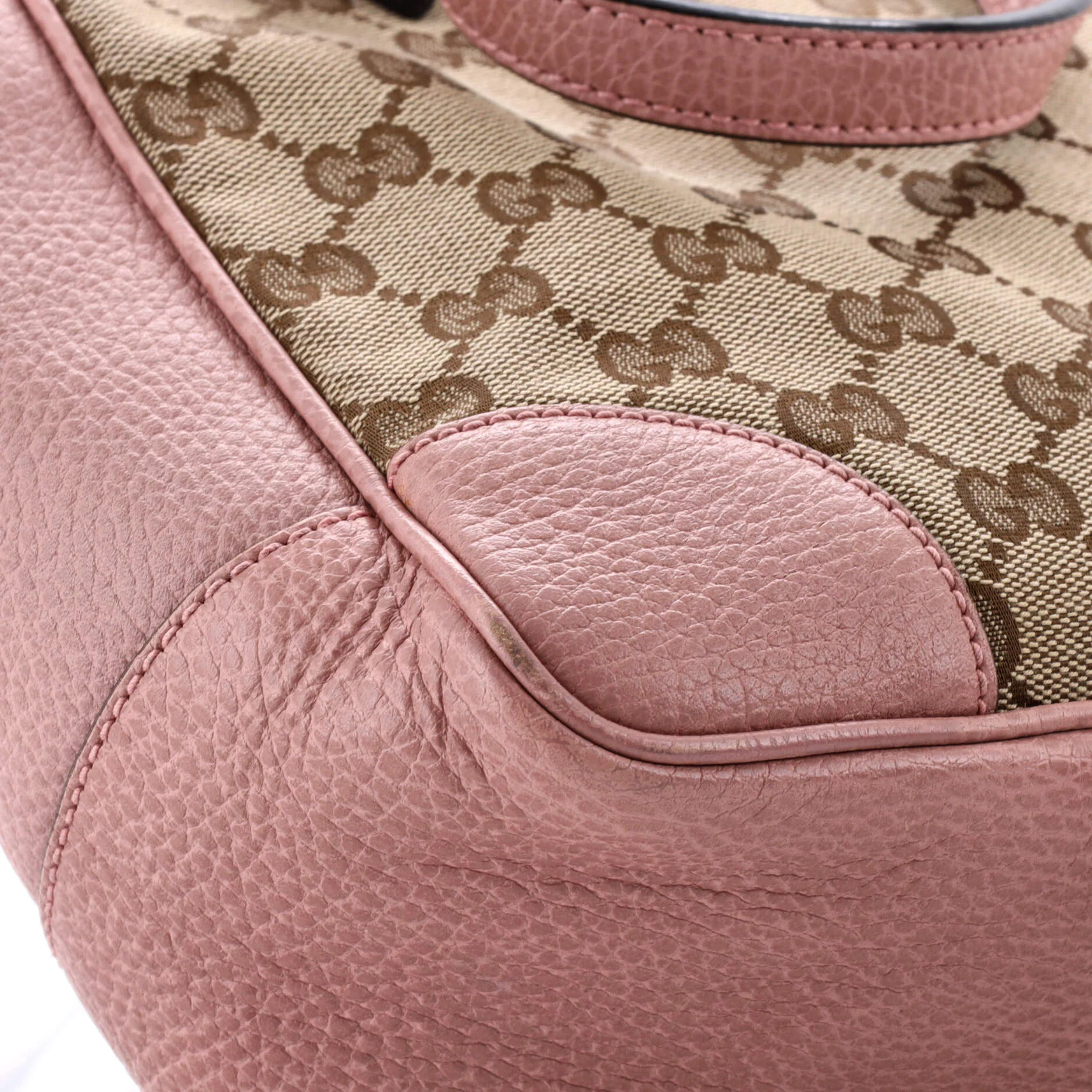 Bree Convertible Tote GG Canvas with Leather Small - Image 6