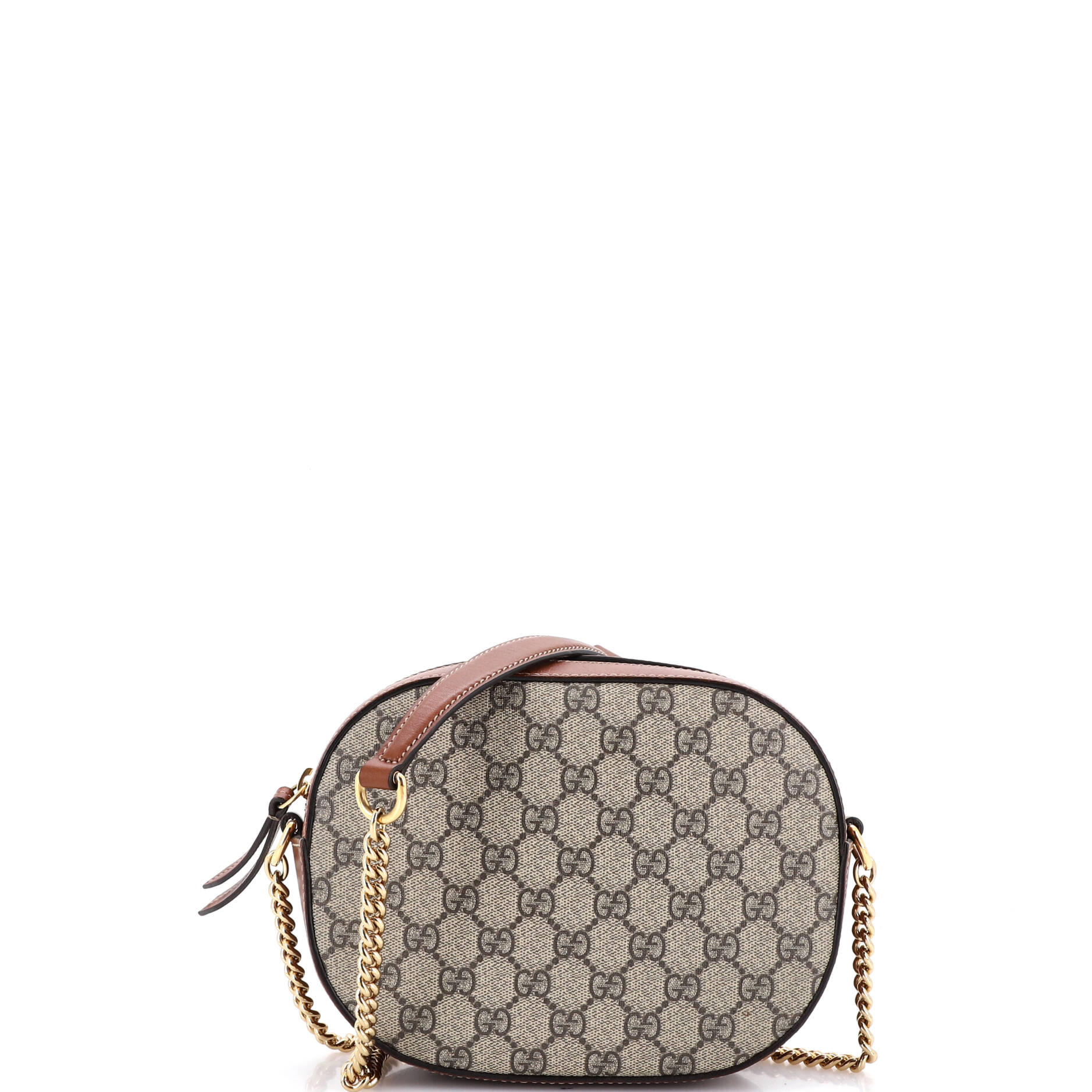 Chain Crossbody Bag GG Coated Canvas Mini