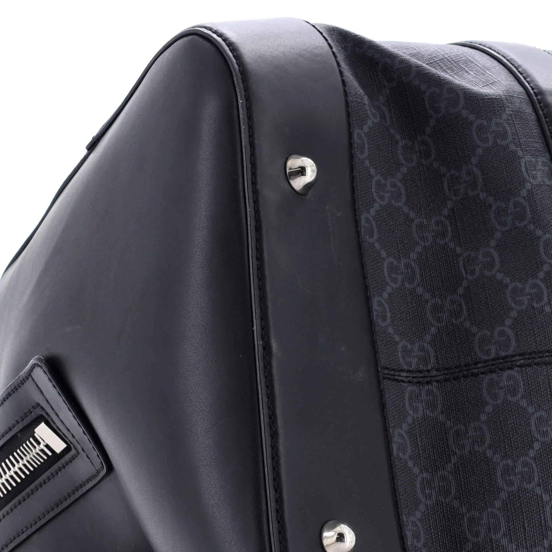Convertible Duffle Bag GG Coated Canvas Medium - Image 6