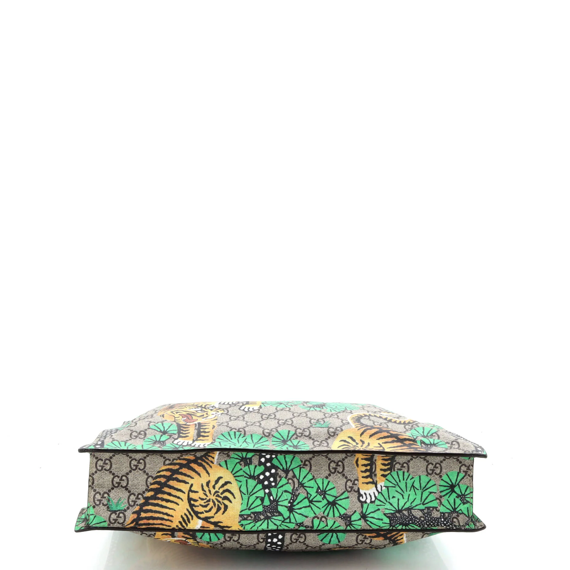 Convertible Soft Open Tote Bengal Print GG Coated Canvas Tall - Image 4