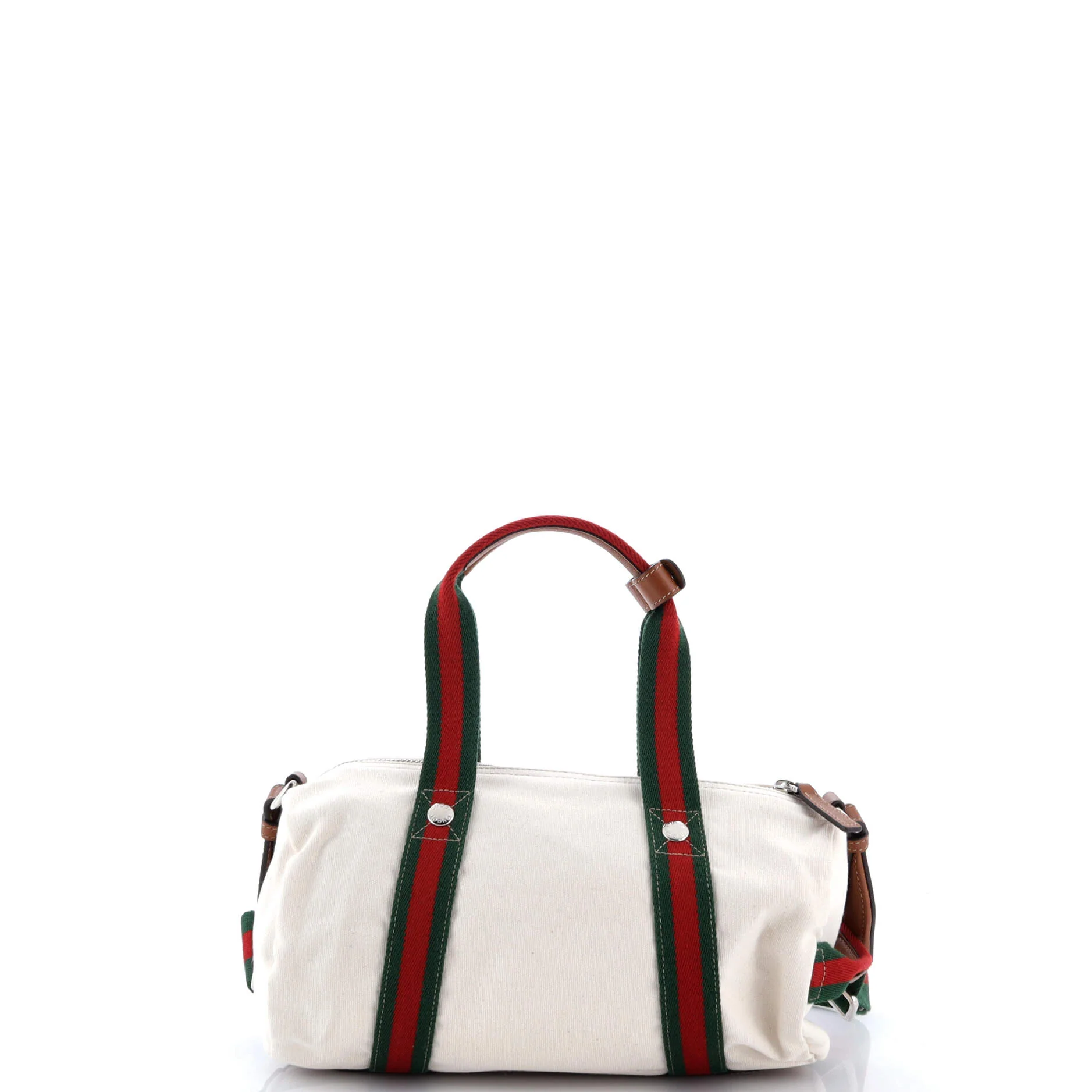 Crest Duffle Printed Canvas Small - Image 3