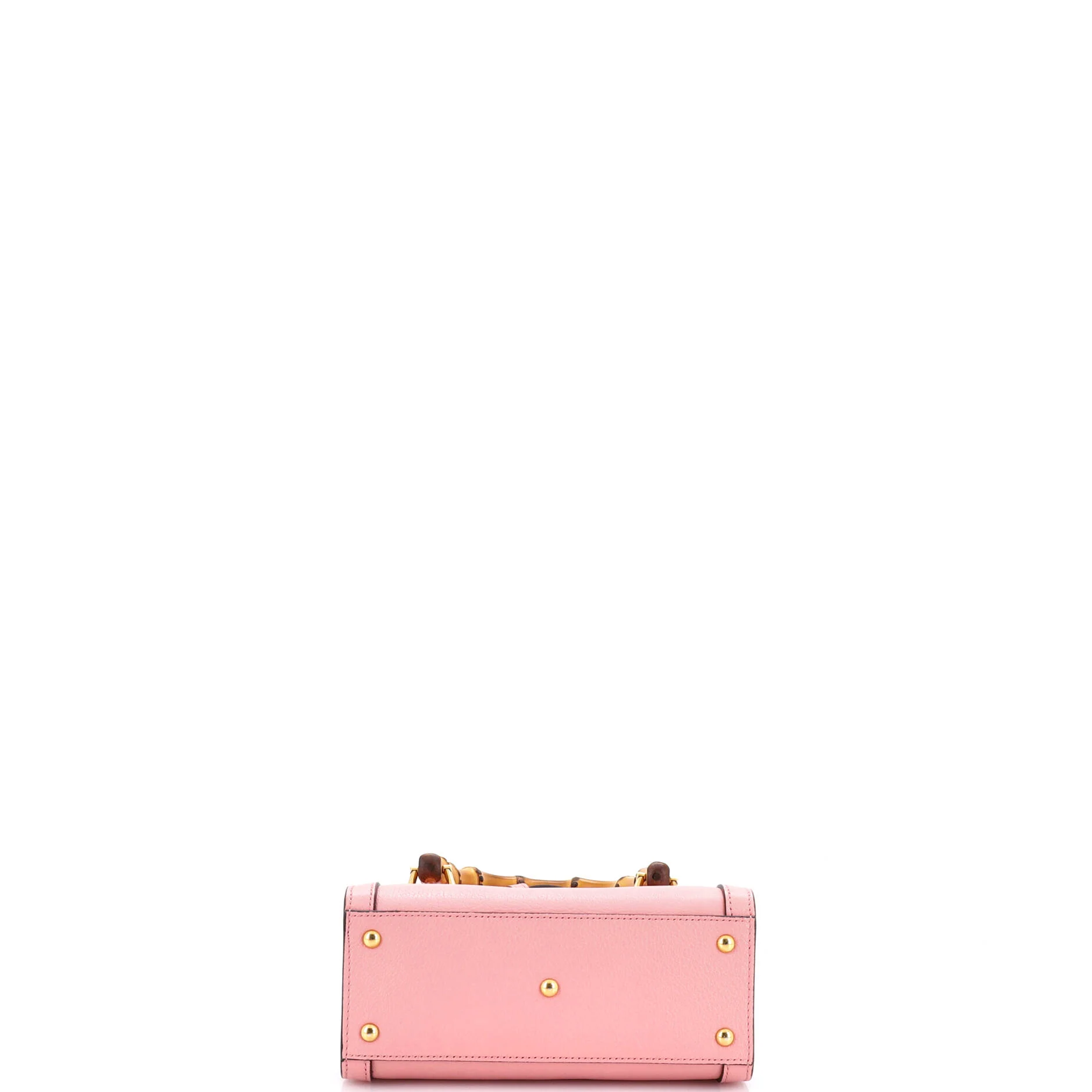 Diana NM Bamboo Handle Tote Leather Mini - Image 4