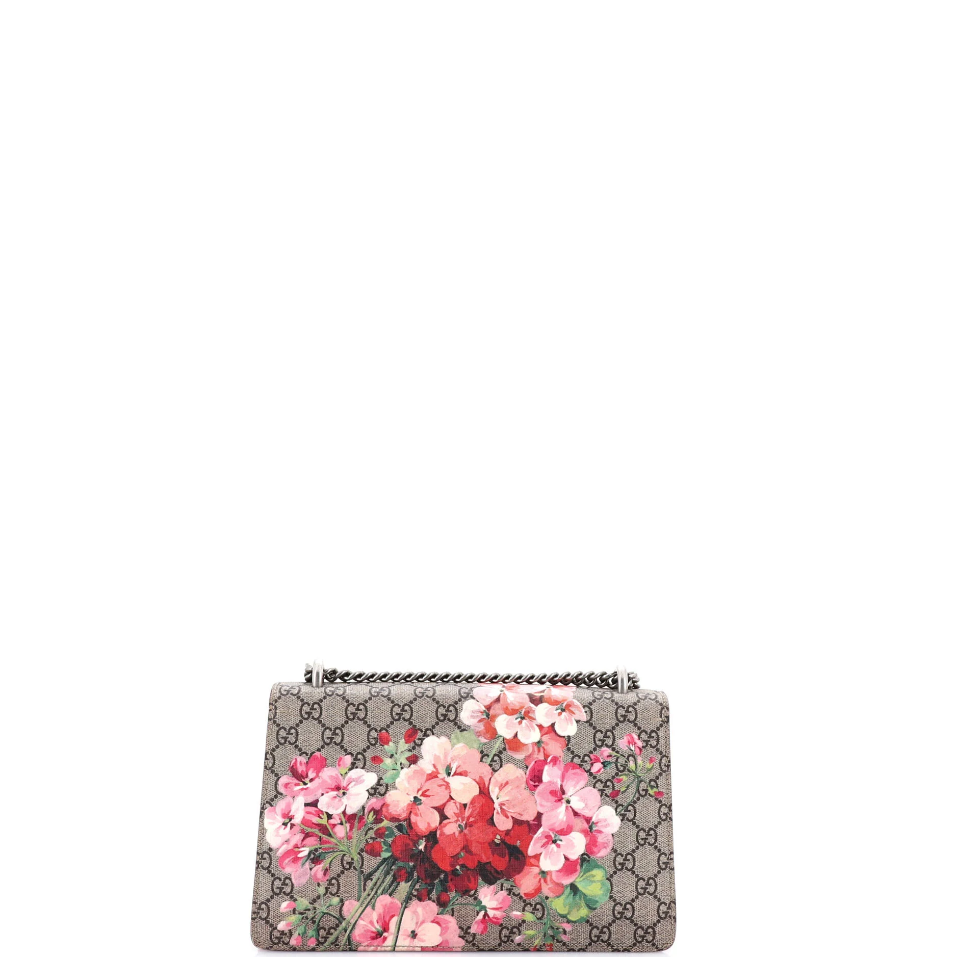 Dionysus Bag Blooms Print GG Coated Canvas Small - Image 3