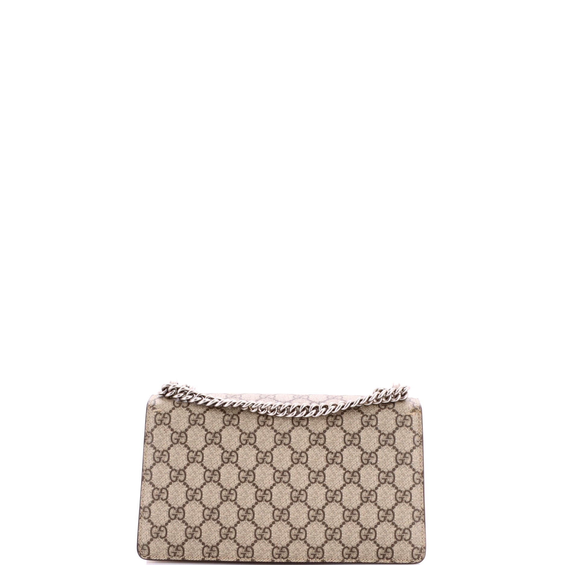 Dionysus Bag GG Coated Canvas with Crystal Embellished Metal Small - Image 3