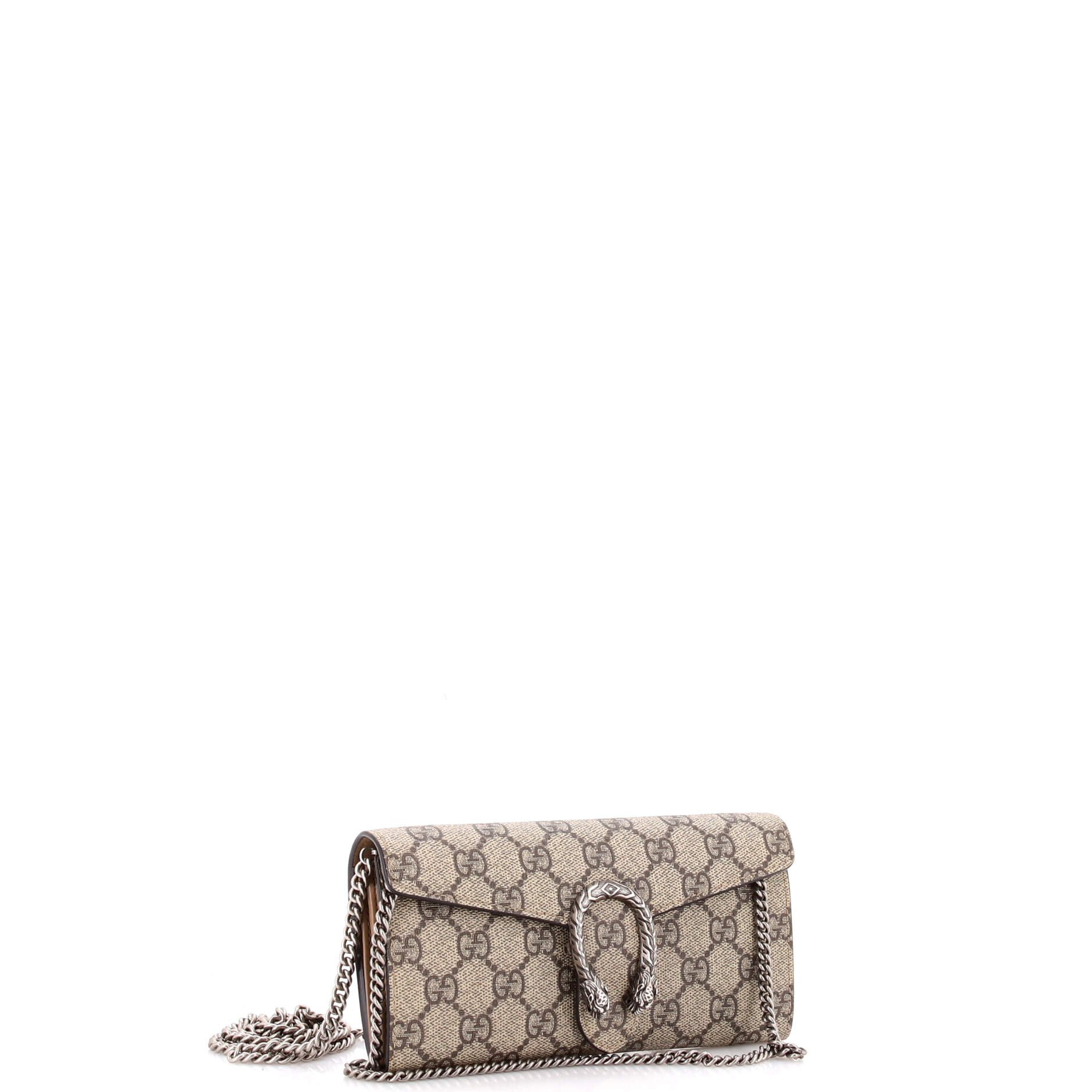 Dionysus Chain Wallet GG Coated Canvas Long - Image 2
