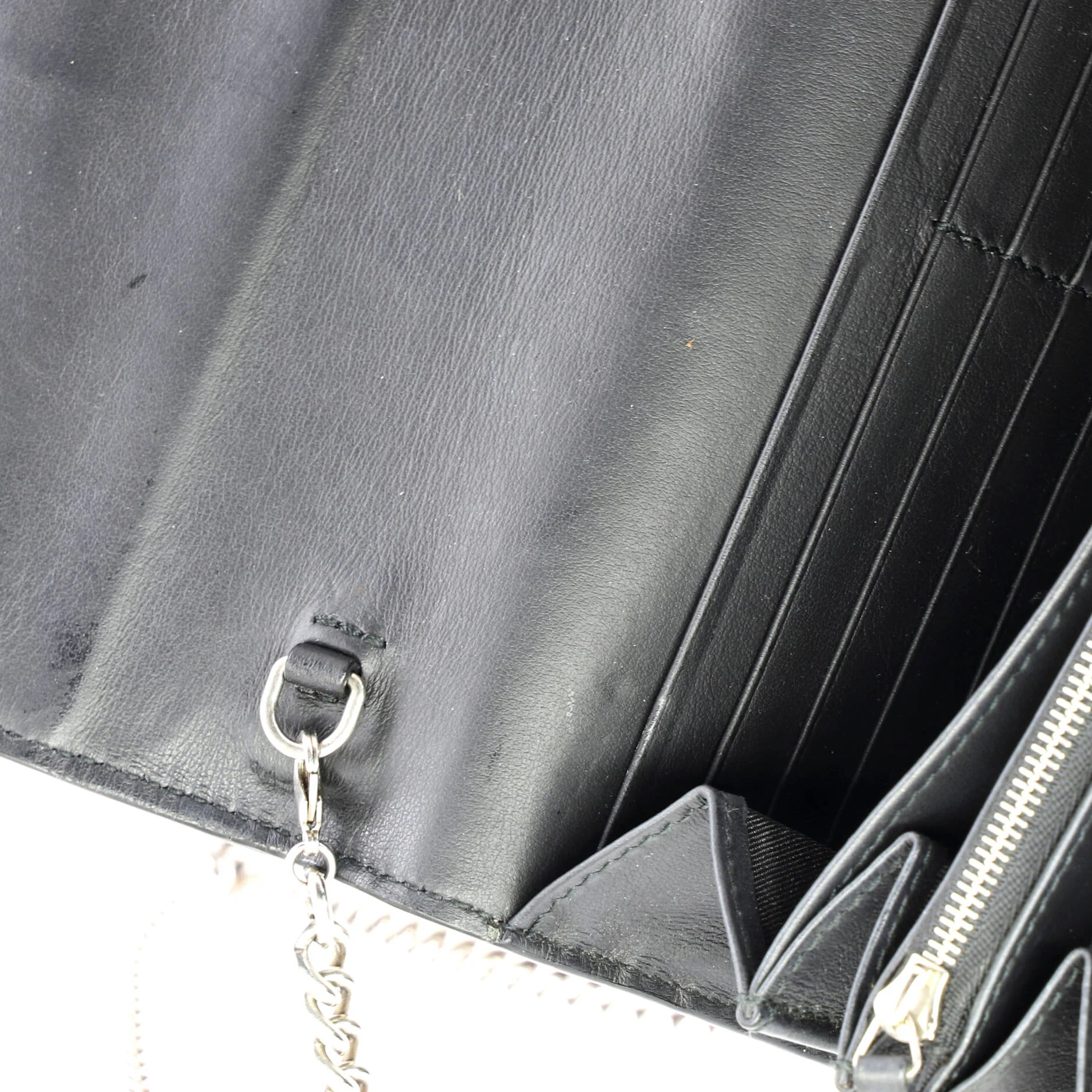 Dionysus Chain Wallet GG Coated Canvas Small - Image 6