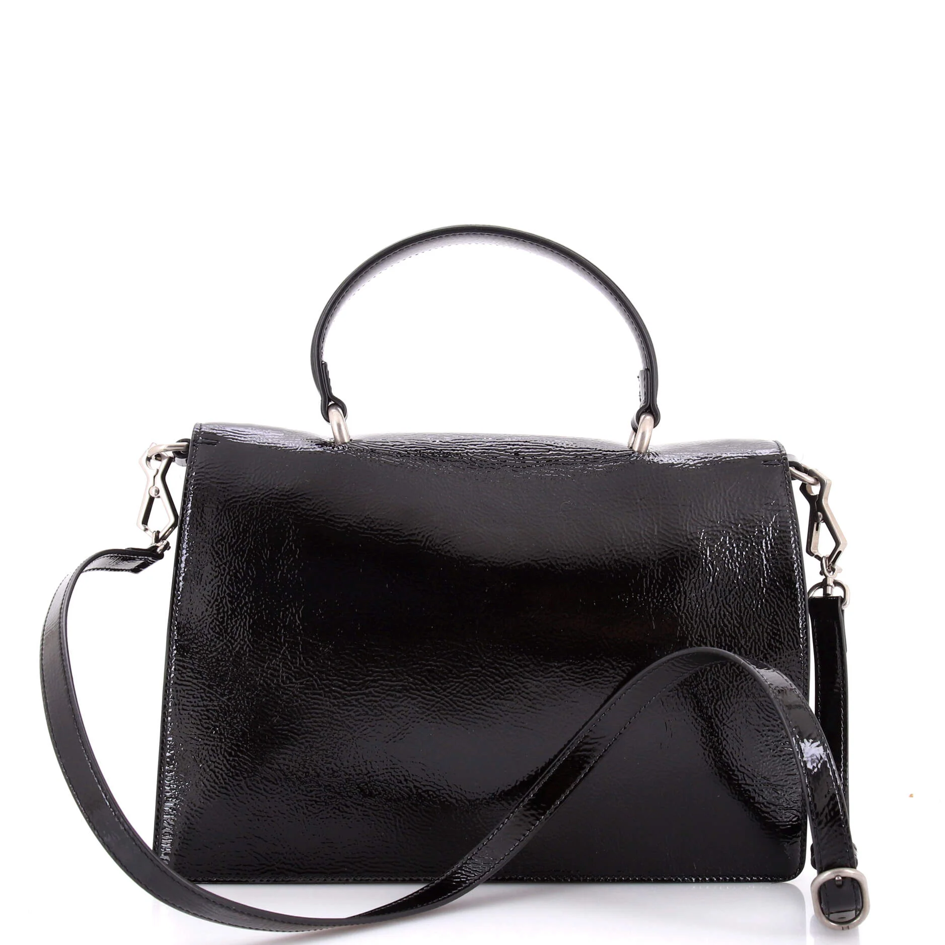 Dionysus Convertible Top Handle Bag Patent Medium - Image 3