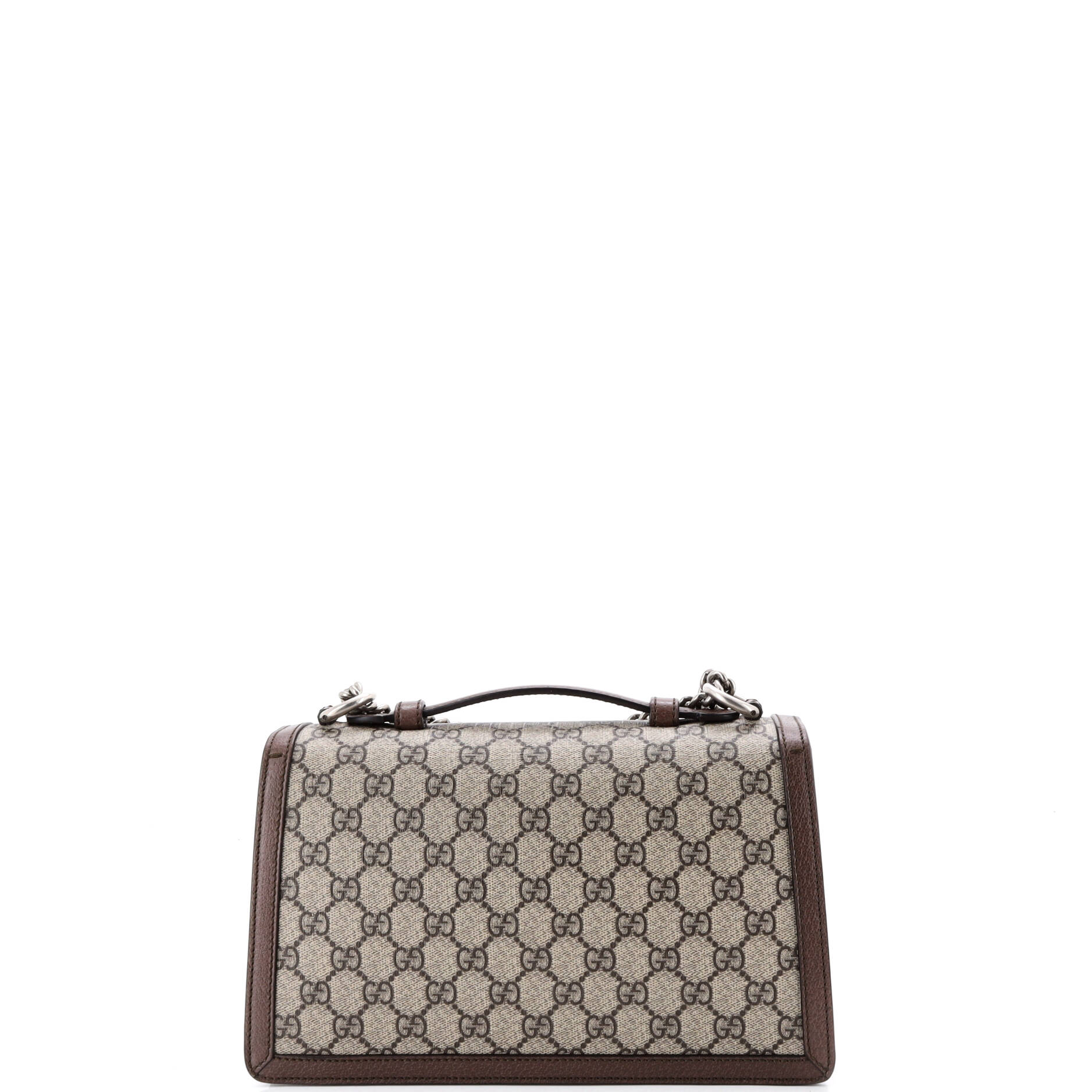 Dionysus Top Handle Chain Bag GG Coated Canvas Small - Image 3
