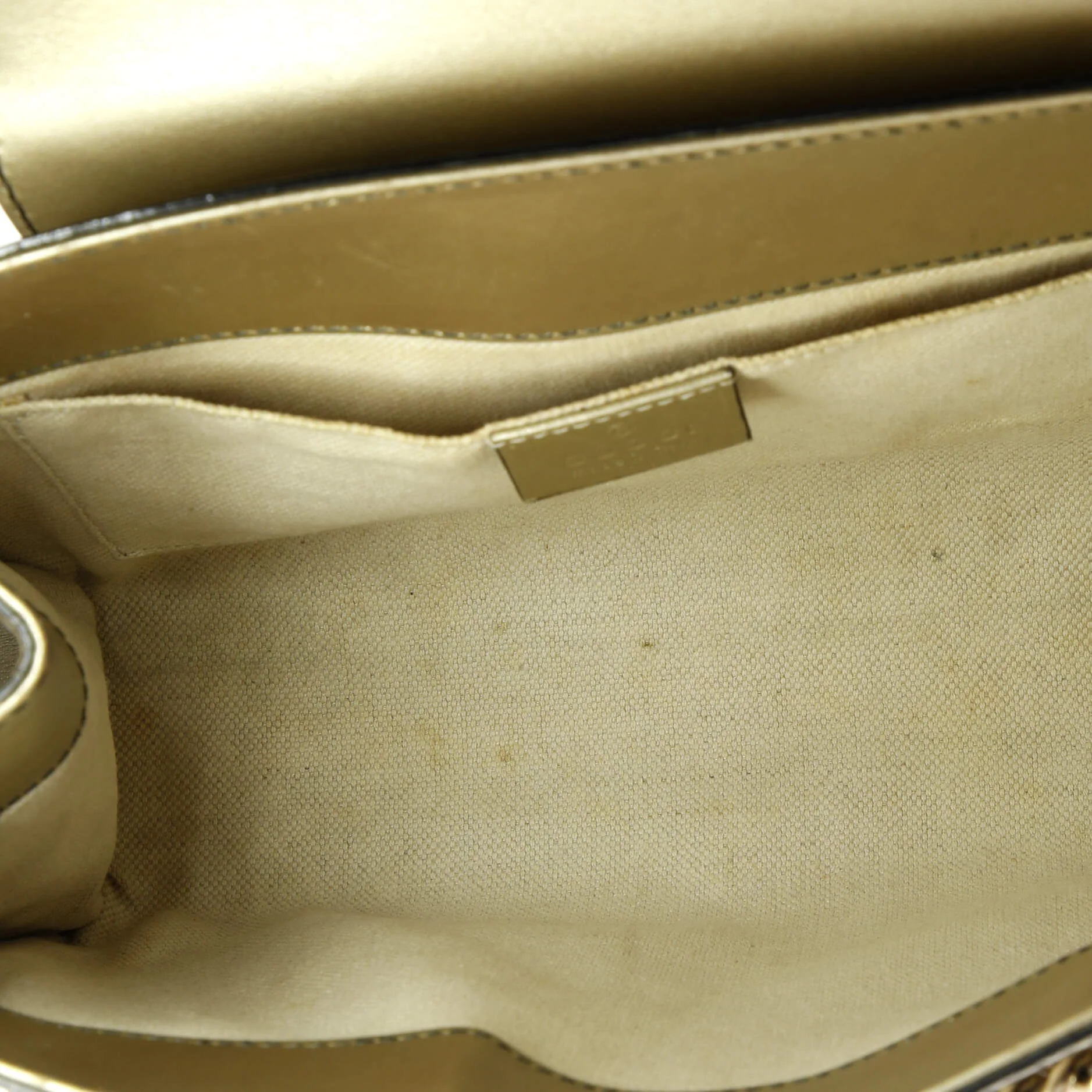Emily Chain Flap Shoulder Bag Guccissima Leather Small - Image 5