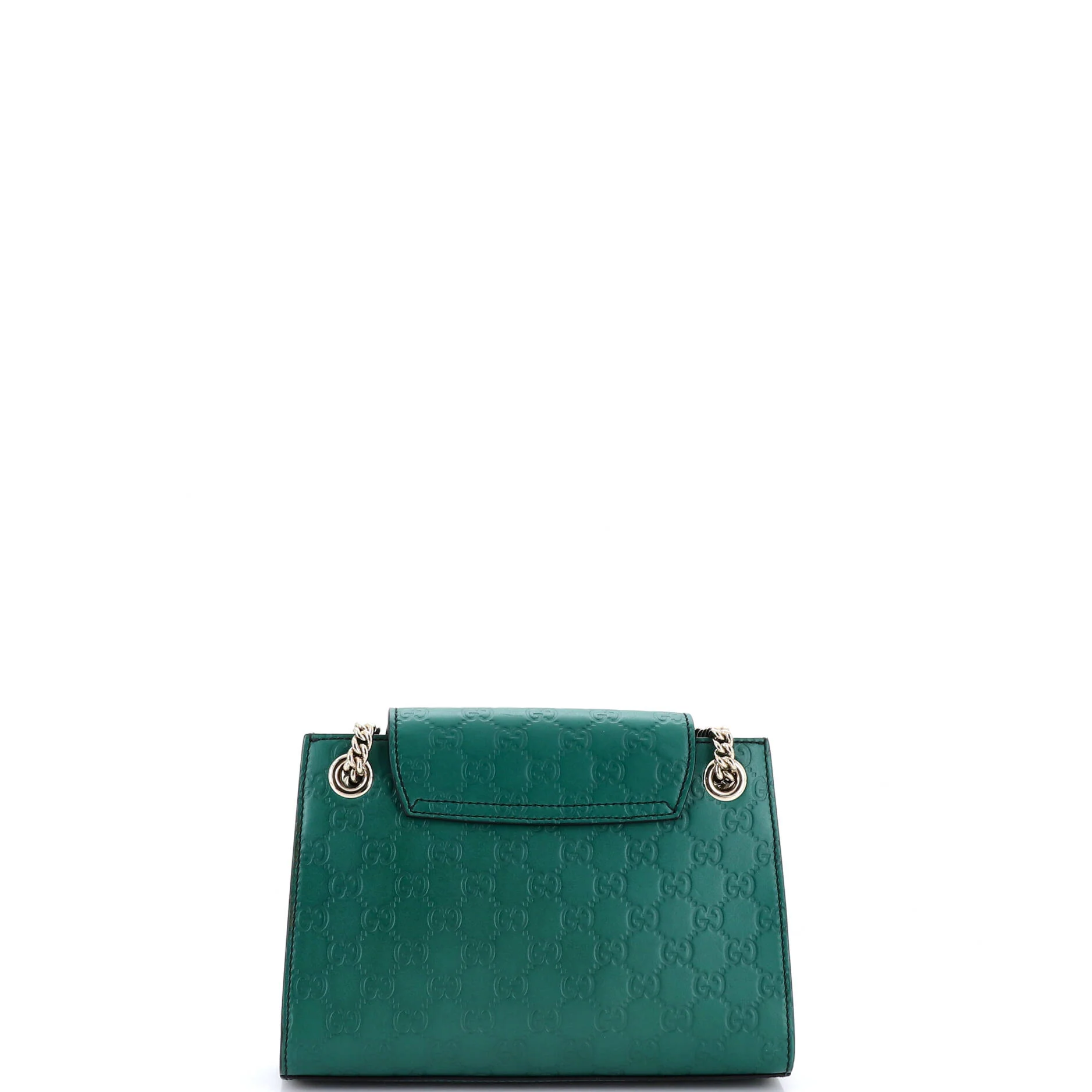 Emily Chain Flap Shoulder Bag Guccissima Leather Small - Image 3