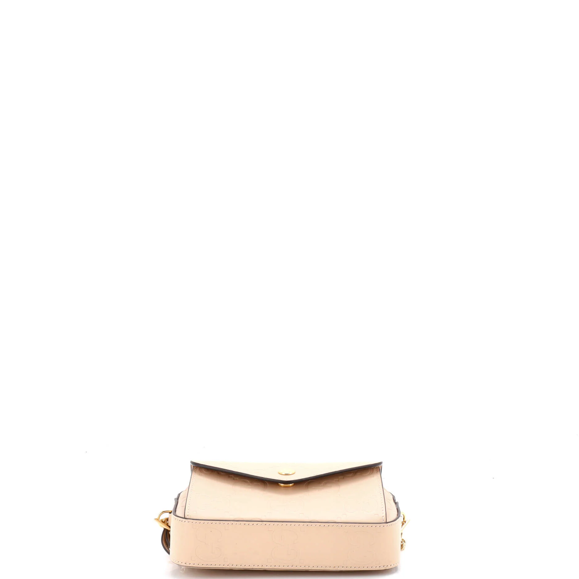 Front Pocket Chain Shoulder Bag Jumbo GG Embossed Leather Super Mini - Image 4