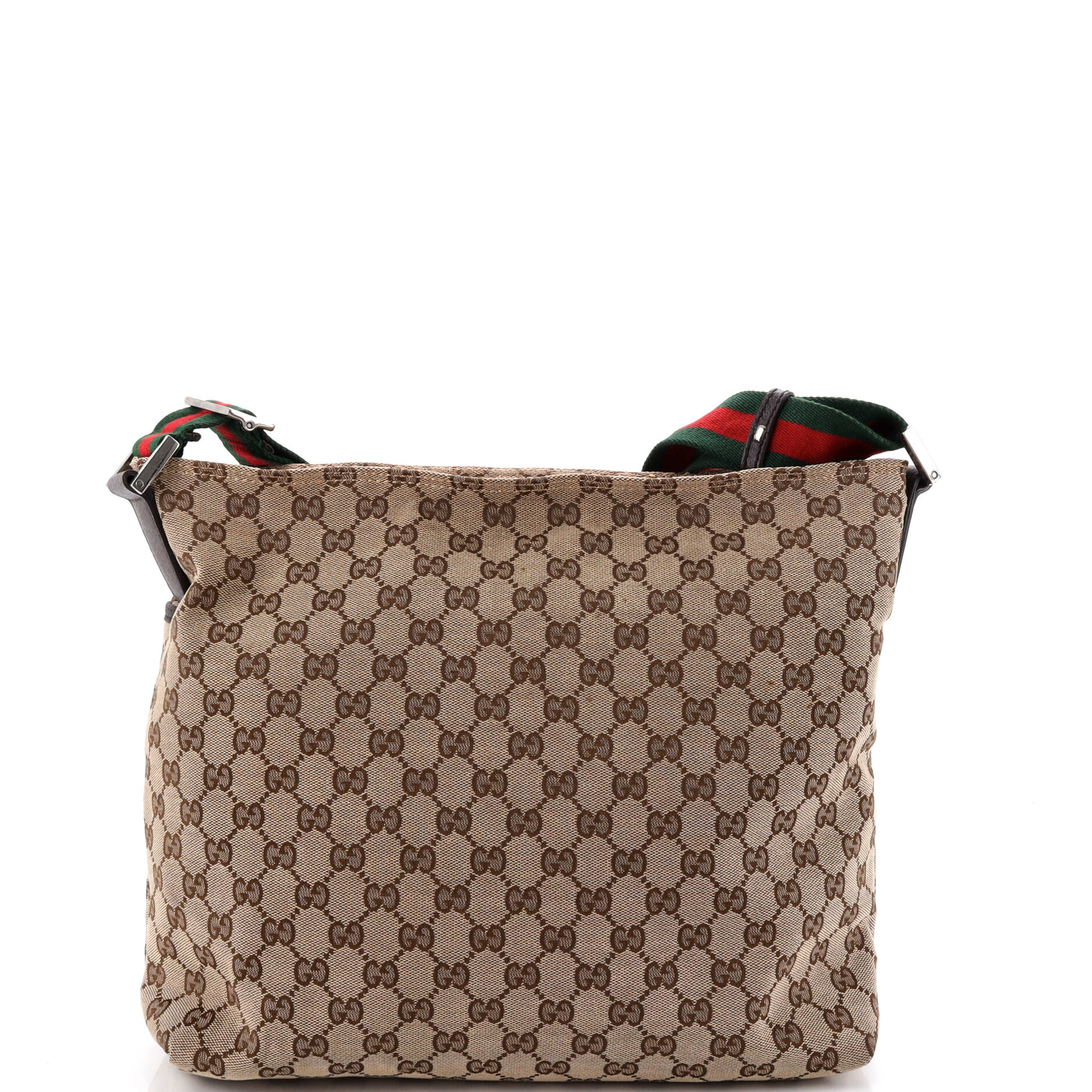 Front Pocket Web Messenger GG Canvas Medium - Image 3