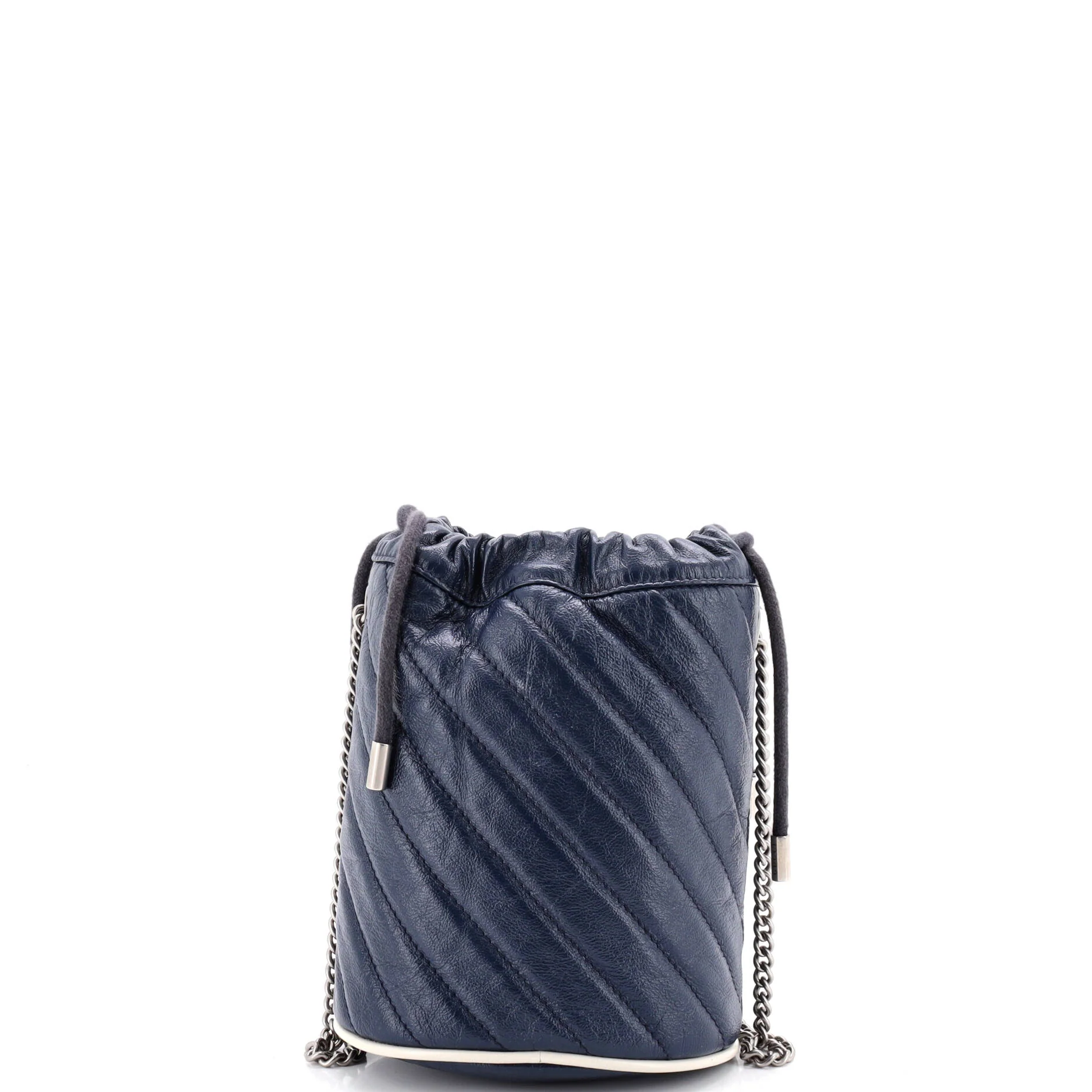 GG Marmont Bucket Bag Diagonal Quilted Leather Mini - Image 3