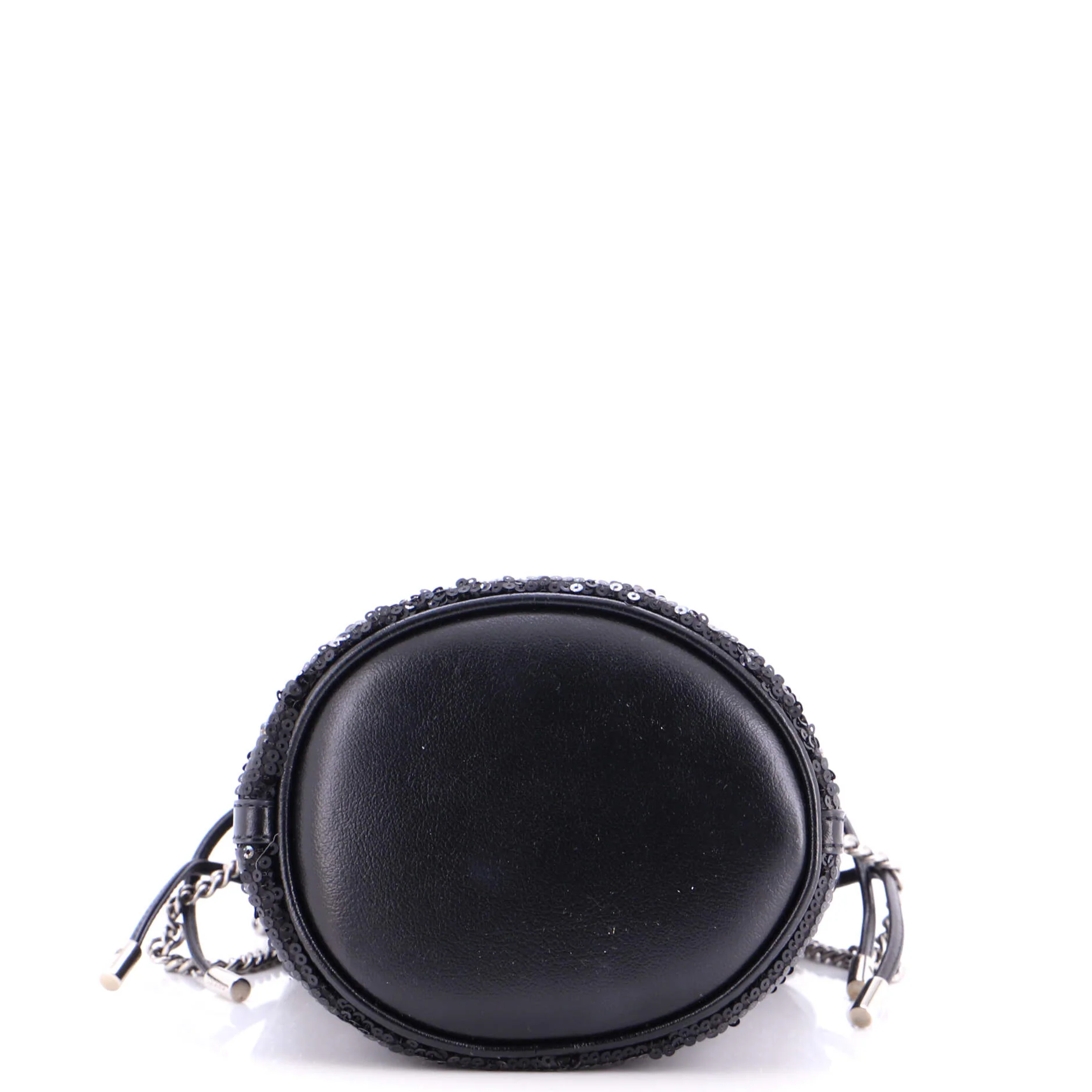 GG Marmont Bucket Bag Diagonal Quilted Sequins Mini - Image 4
