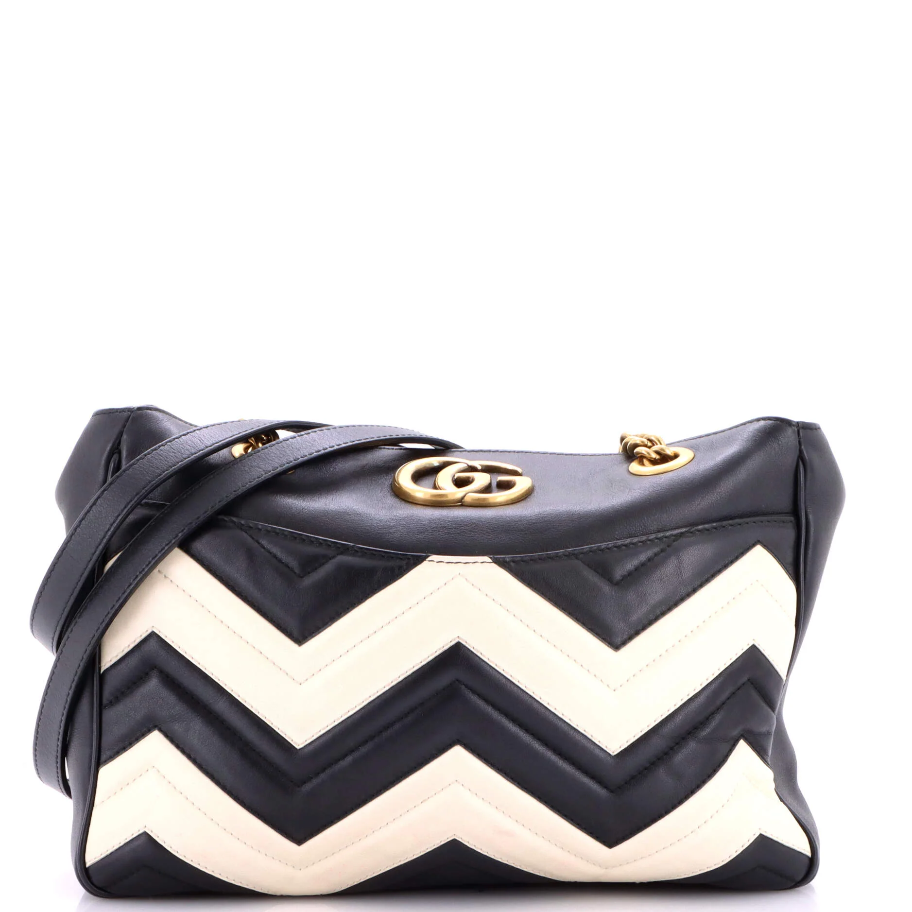 GG Marmont Chain Tote Matelasse Leather Medium