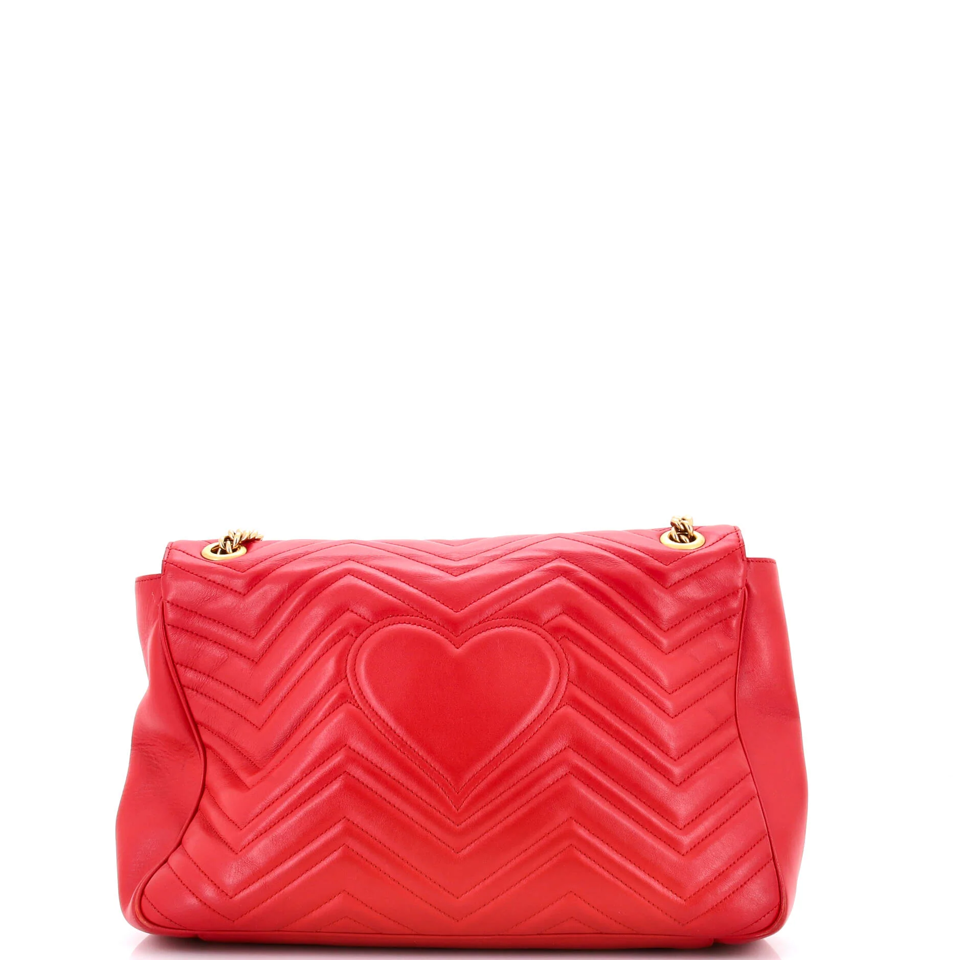 GG Marmont Flap Bag Matelasse Leather Large - Image 3