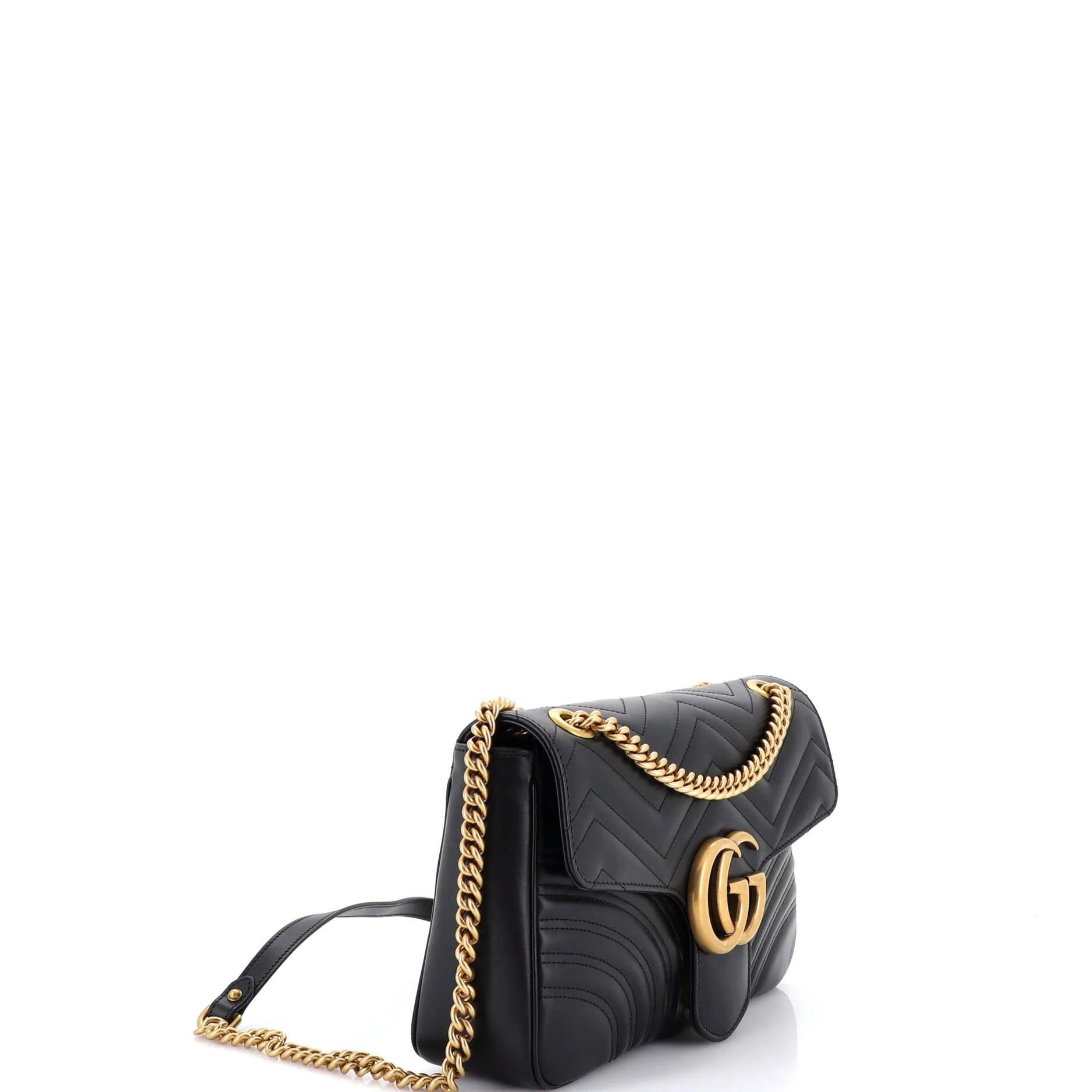 GG Marmont Flap Bag Matelasse Leather Medium - Image 2