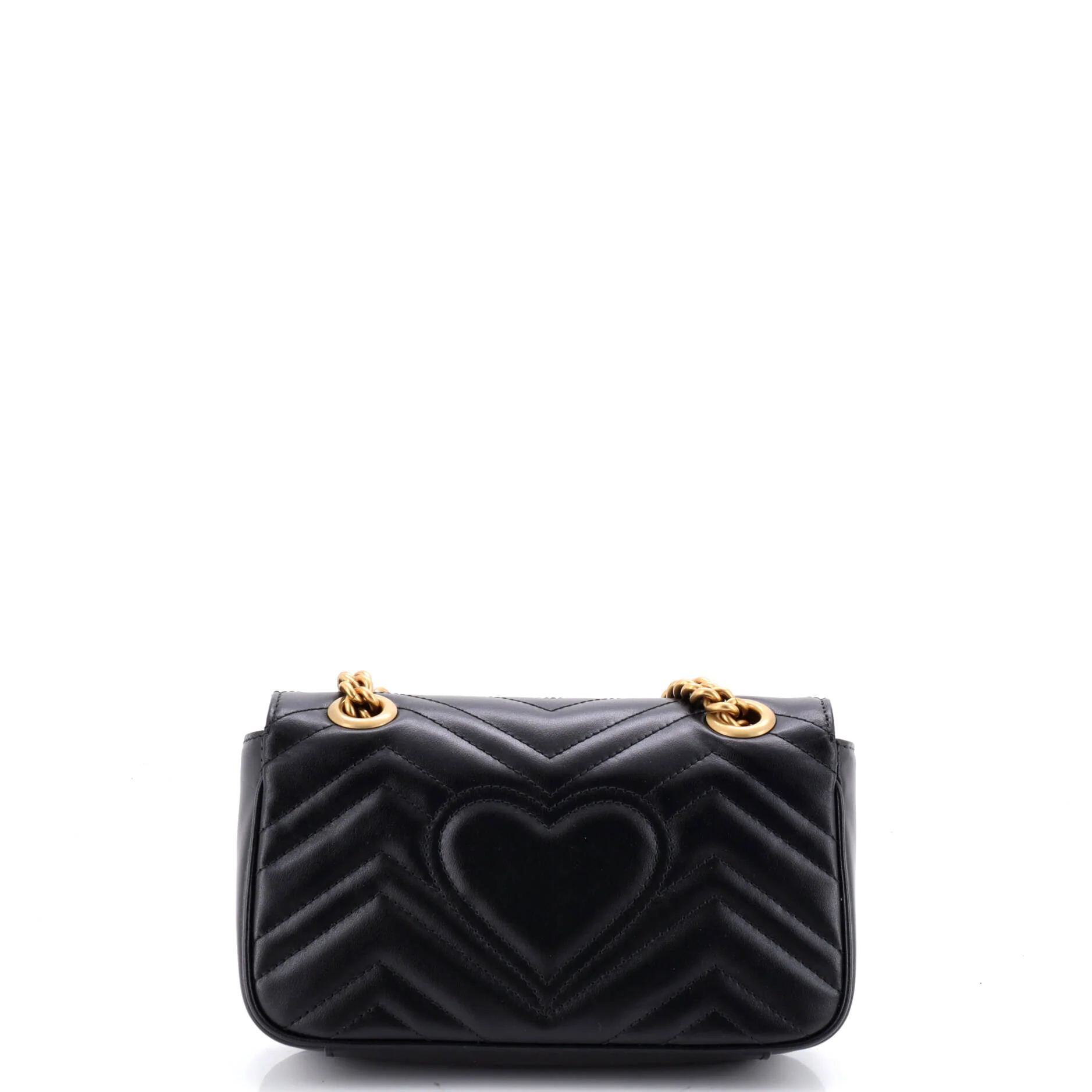 GG Marmont Flap Bag Matelasse Leather Mini - Image 3