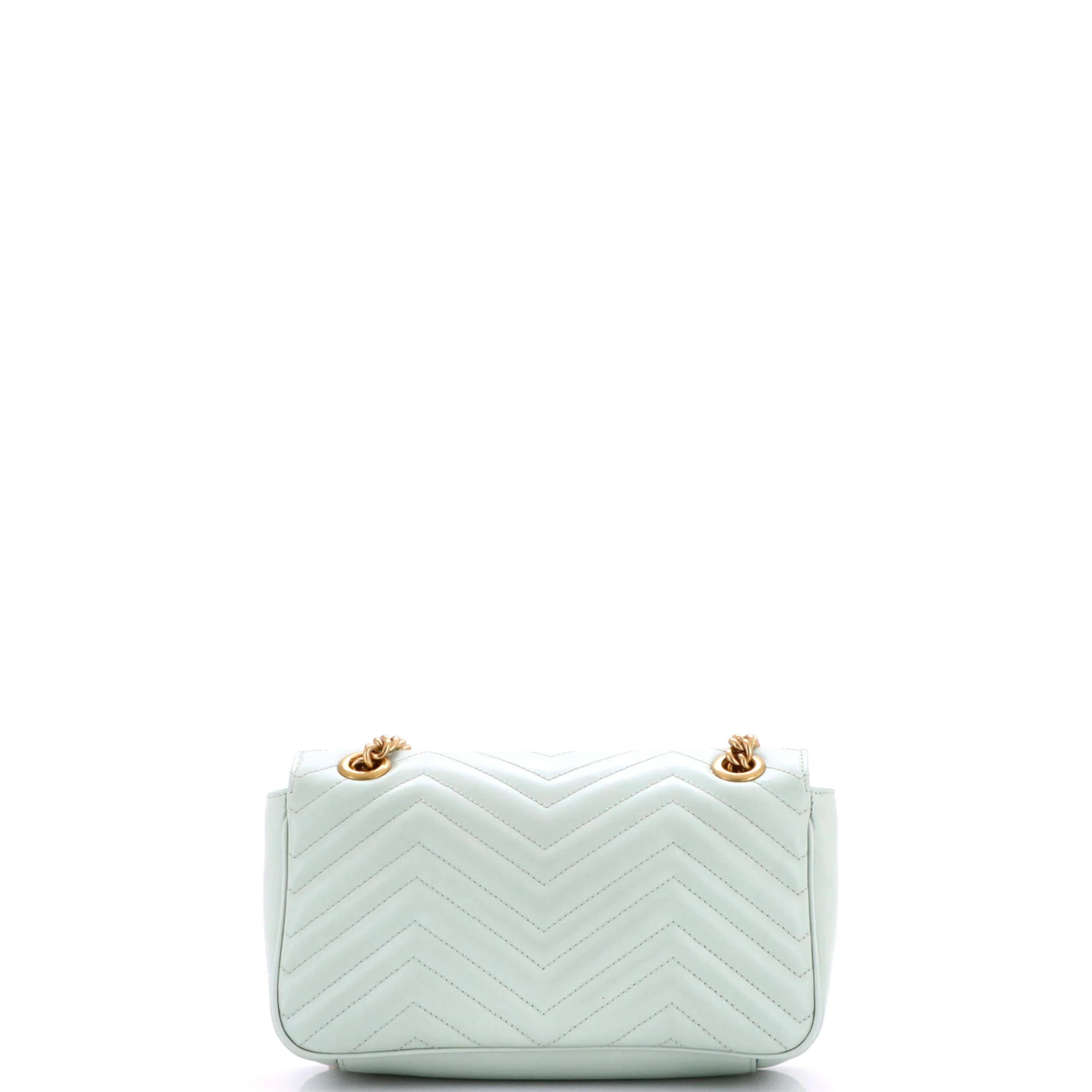 GG Marmont Flap Bag Matelasse Leather Small - Image 3