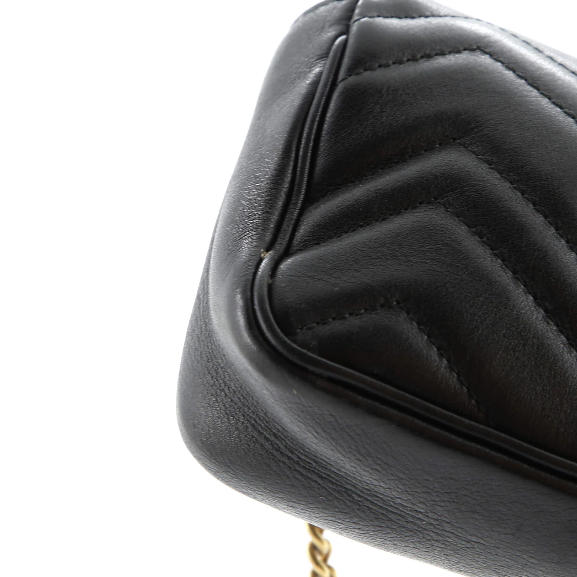 GG Marmont Flap Bag Matelasse Leather Super Mini - Image 6